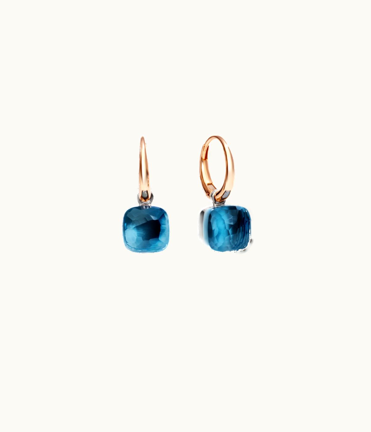 Pomellato Pomellato Earrings Nudo Petit Rose Gold,White Gold, POB2010 POB2010