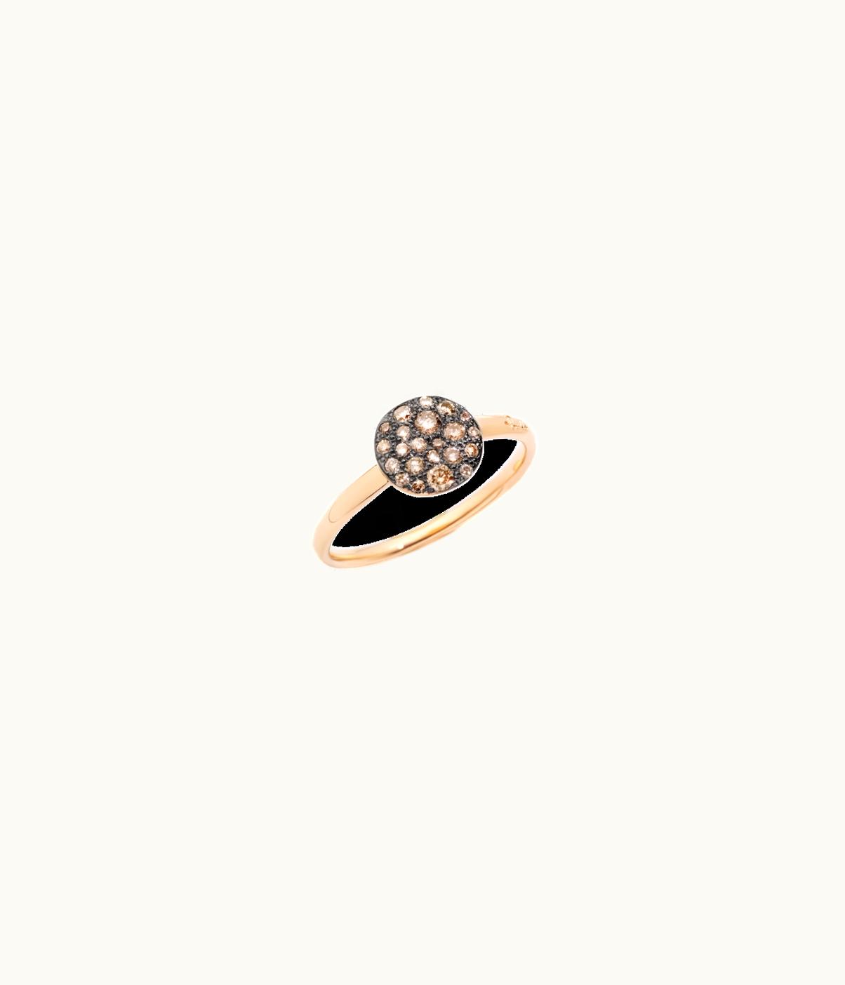 Pomellato Pomellato Ring Sabbia Rose Gold,Gold Diamond, PAB4070 PAB4070