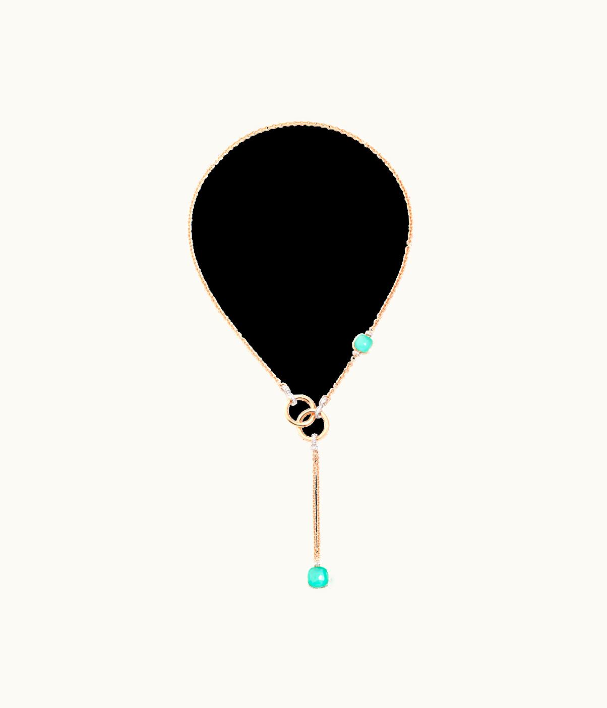 Pomellato Pomellato Nudo Lariat Necklace White Gold, Diamond,