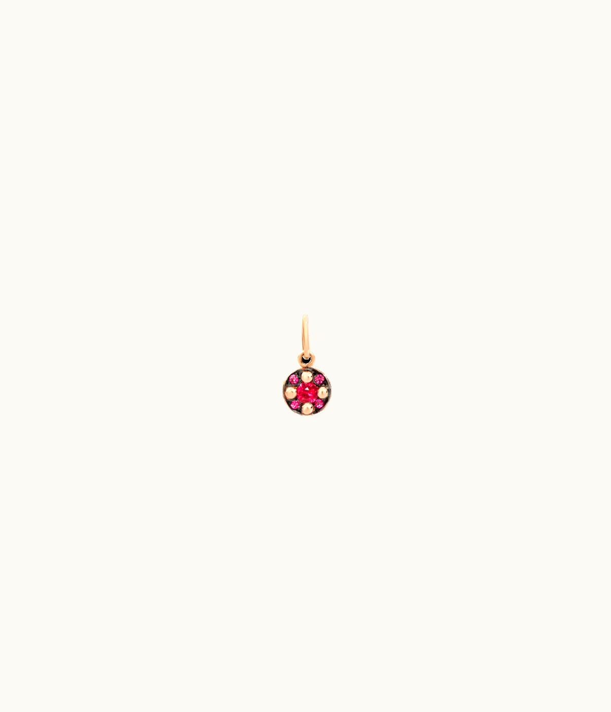Pomellato Pomellato Pendant Without Chain M'Ama Non M'Ama Rose Gold,Gold Rubies,