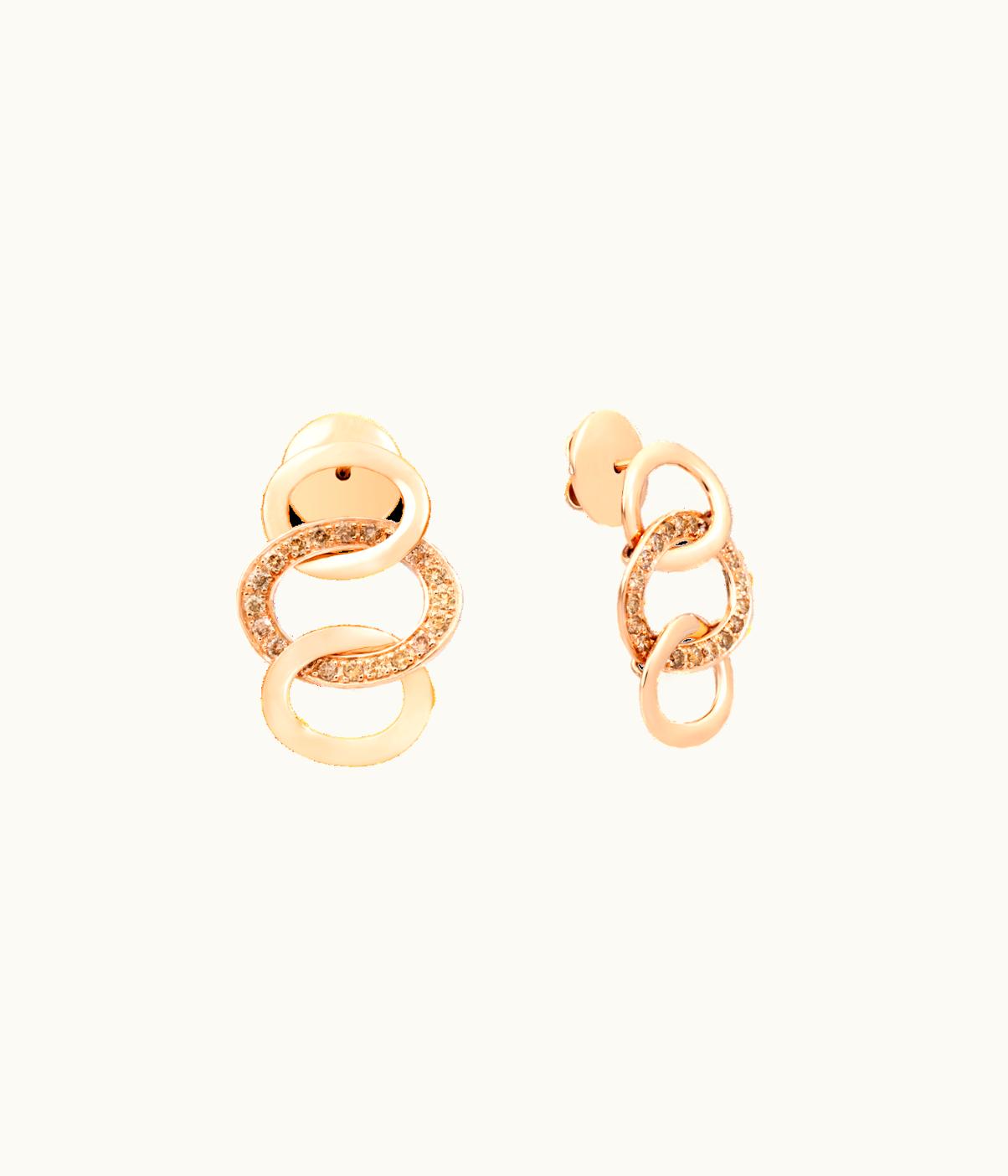 Pomellato Pomellato Brera Earrings Rose Gold,Gold Diamond,