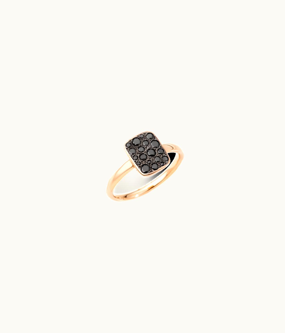 Pomellato Pomellato Ring Sabbia Rose Gold,Gold Diamond, PAB9032