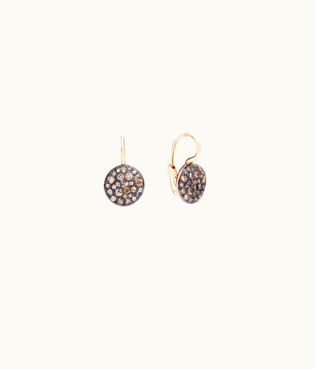Pomellato Pomellato Earrings Sabbia Rose Gold,Gold Diamond, POB2041 POB2041