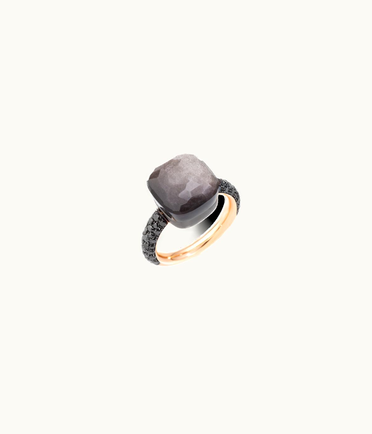 Pomellato Pomellato Ring Nudo Rose Gold,Gold Diamond, PAB4011