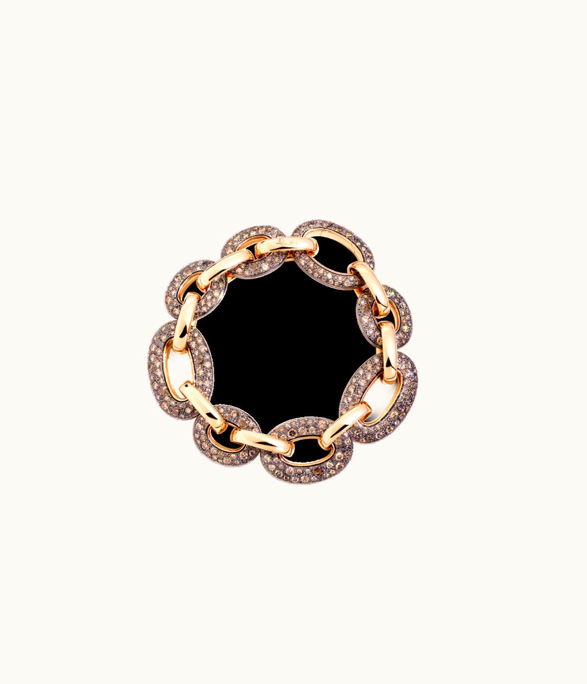 Pomellato Pomellato Catene Bracelet Rose Gold,Gold Diamond, PBB7050