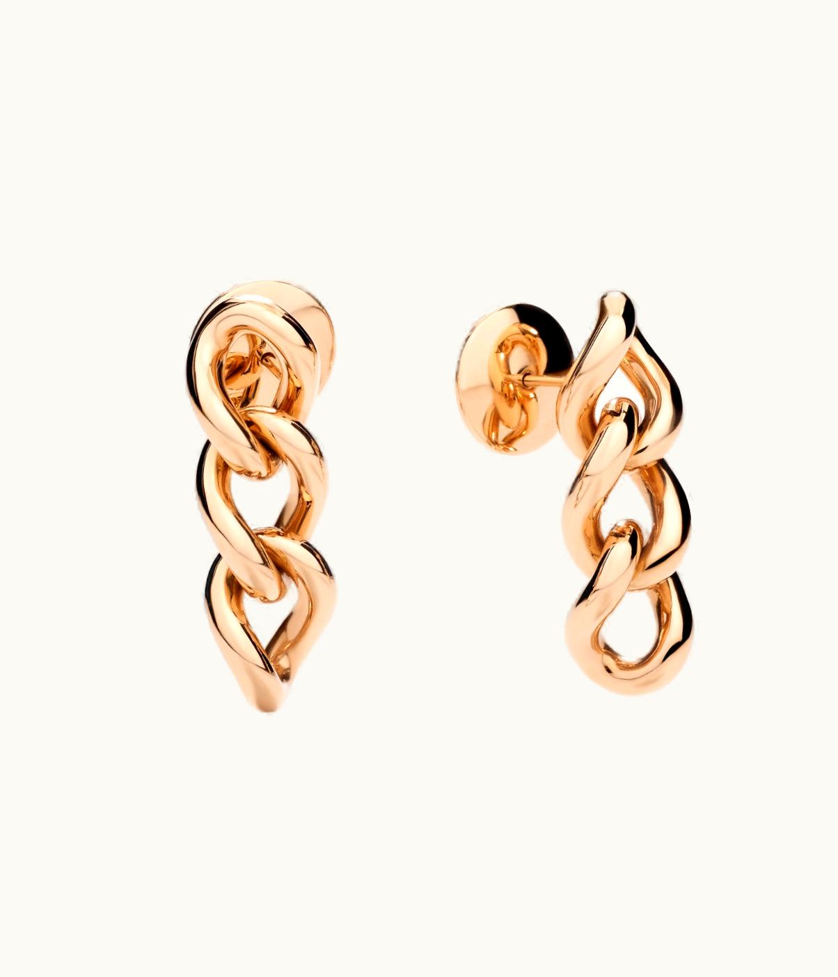Pomellato Pomellato Earrings Catene Rose Gold,Gold  POC1010