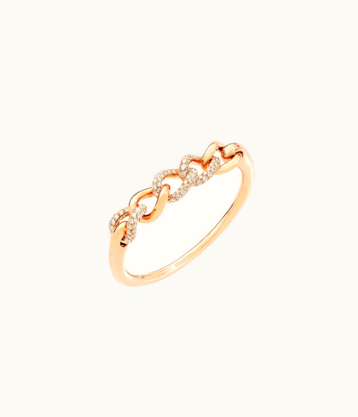 Pomellato Pomellato Catene Bracelet Rose Gold,Gold Diamond, PBC1011