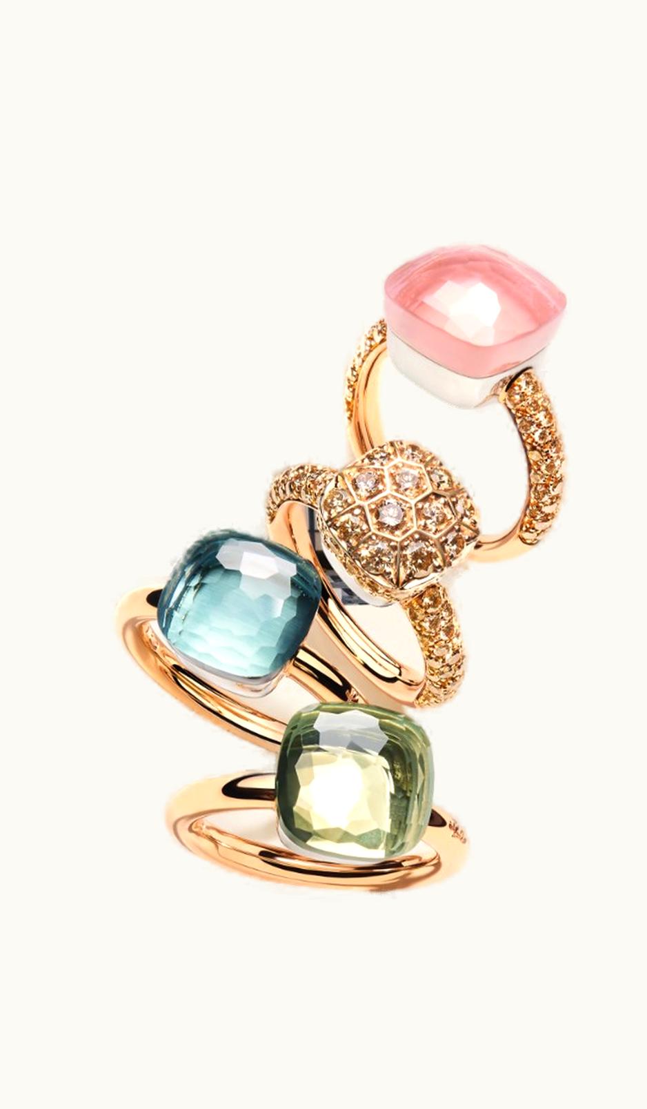 Pomellato Pomellato Nudo Rivière Rose Gold, Diamond,Pearl,