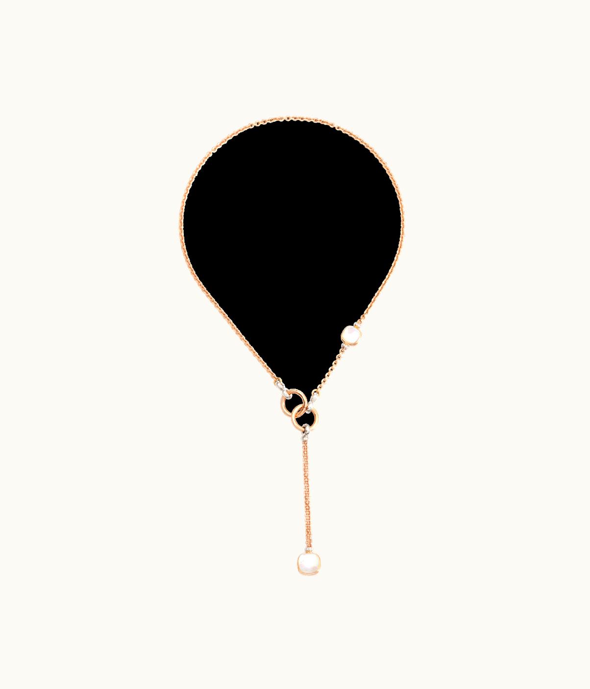 Pomellato Pomellato Necklace Nudo White Gold, Diamond,Pearl, PCB9051