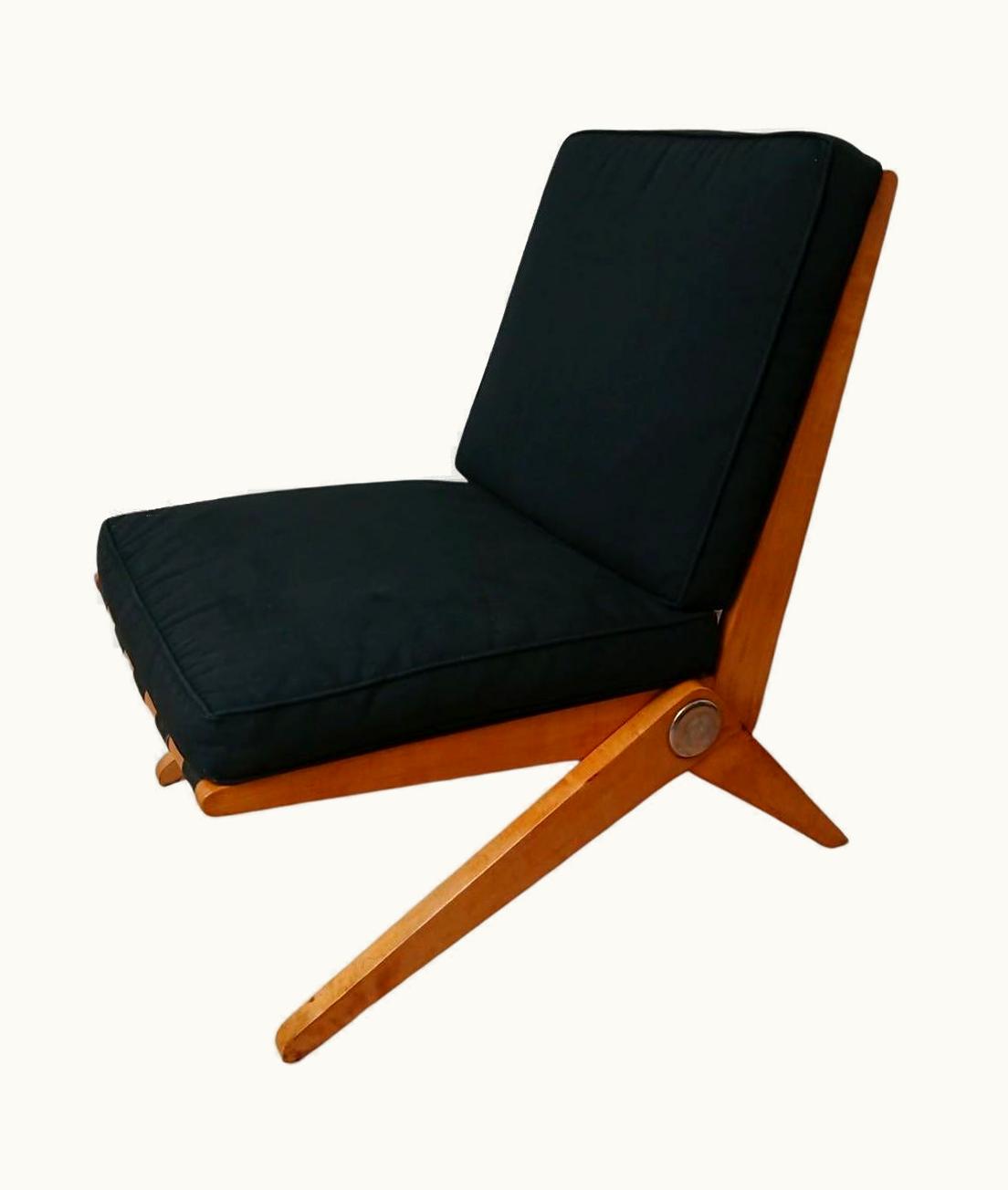 Pierre Jeanneret Pierre Jeanneret Scissor Chair / Knoll Associates, Deisgned By Pierre Jeanneret