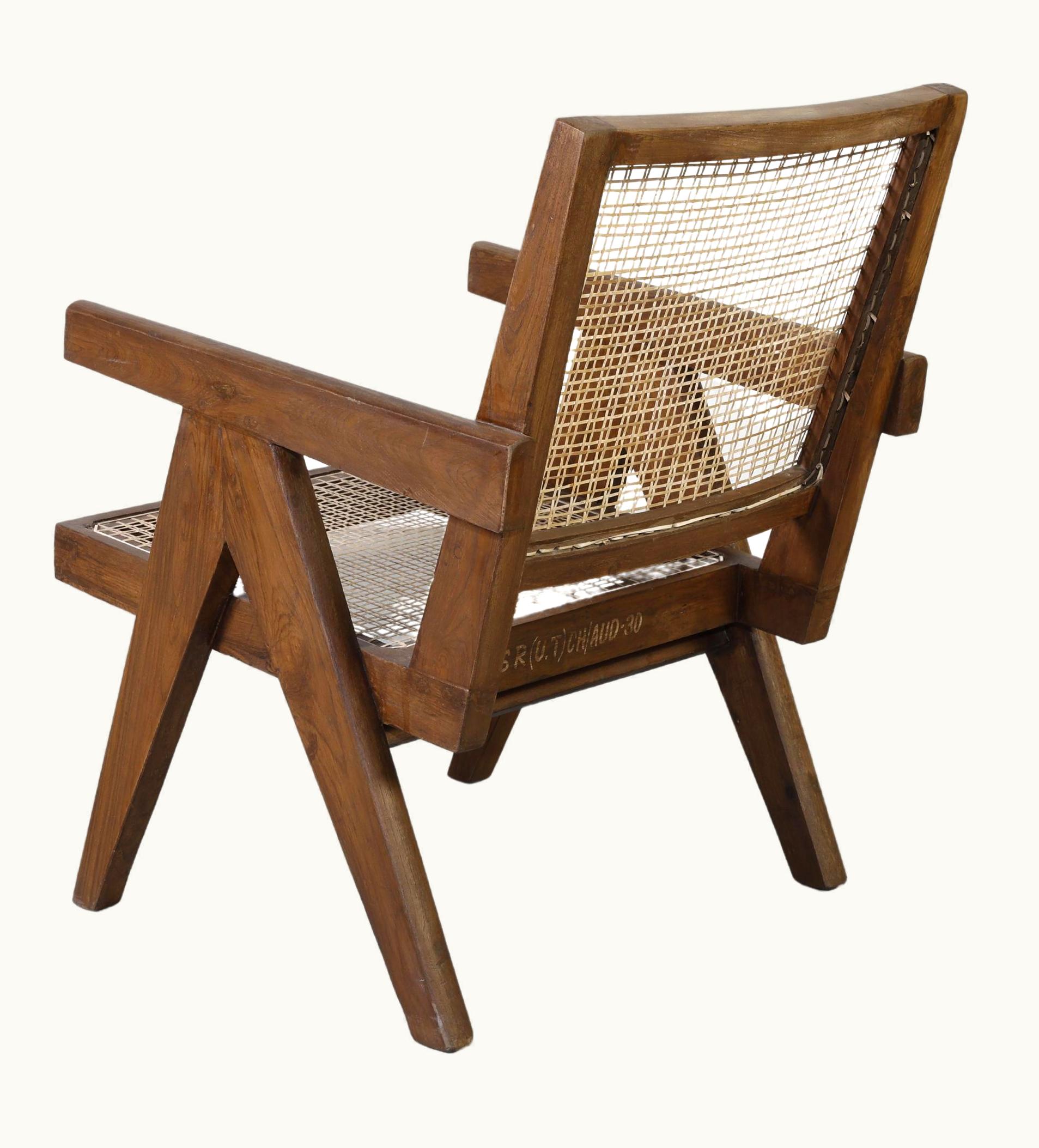 Pierre Jeanneret Pierre Jeanneret PJ-SI-29-A Easy Chair / Authentic Mid-Century Modern