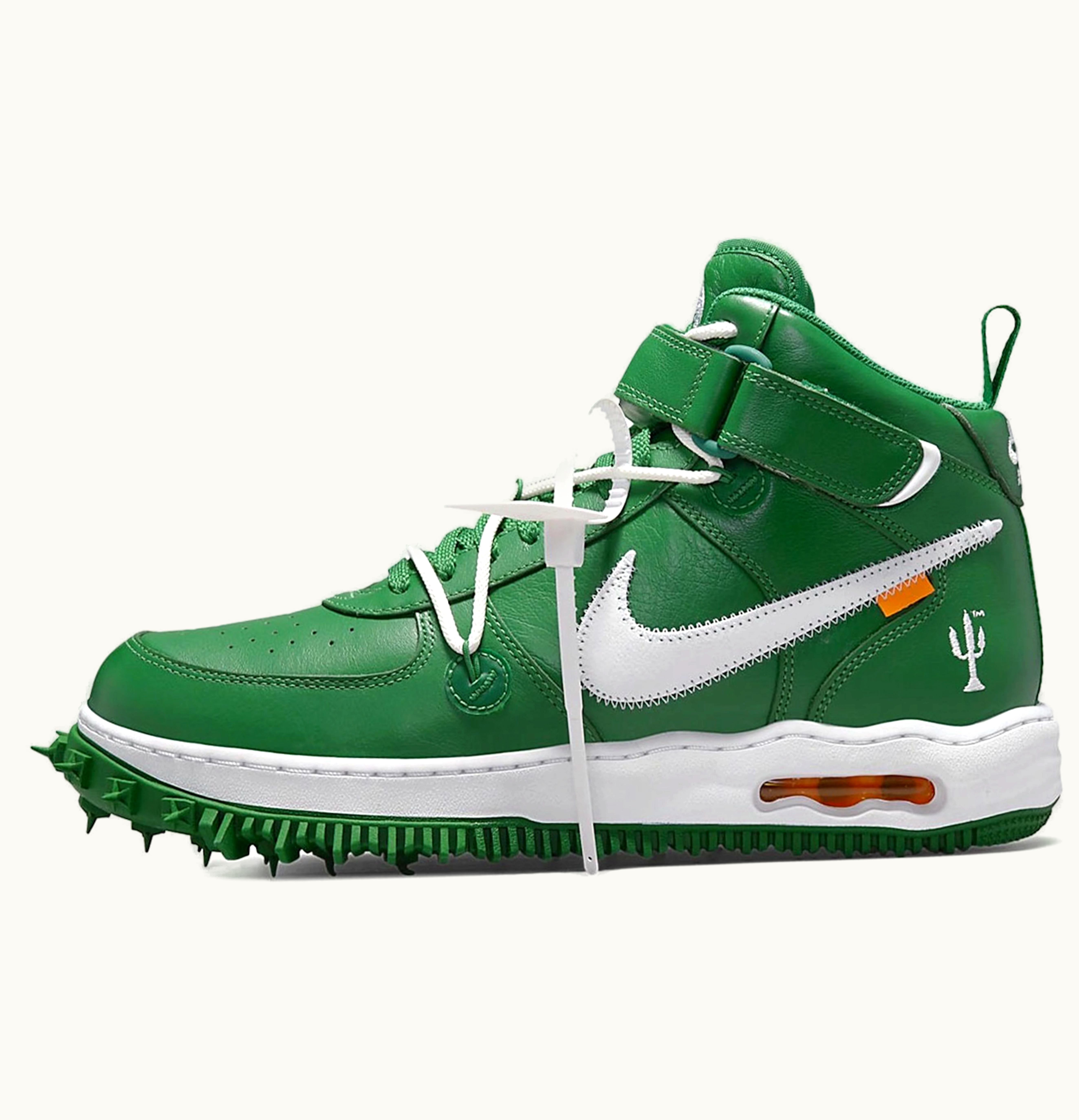 Nike Nike Air Force 1 Mid Off White Pine Green