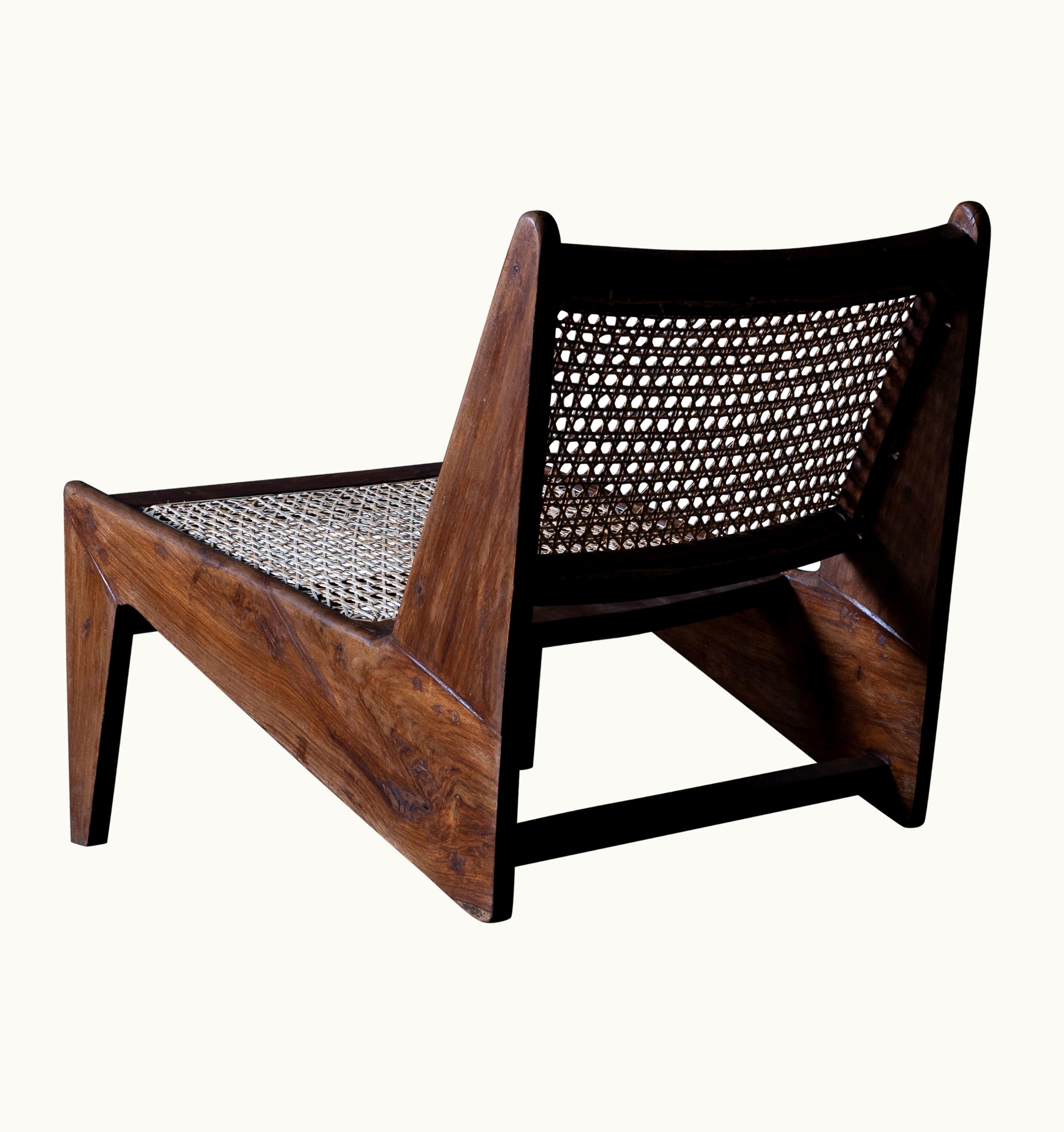 Pierre Jeanneret Pierre Jeanneret Kangaroo Chair, Circa 1950s, Chandigarh, India UZ0186808