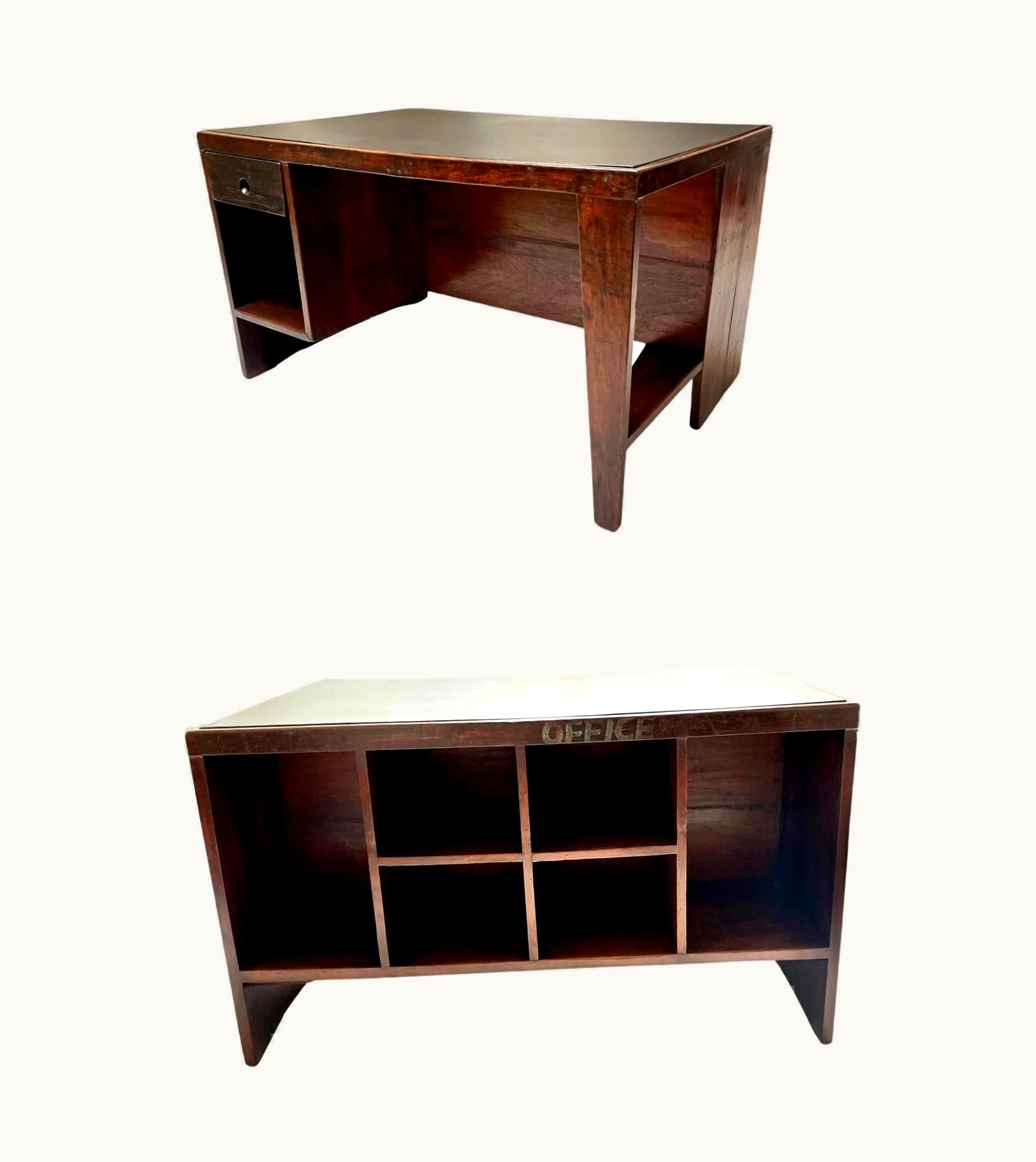 Pierre Jeanneret Pierre Jeanneret Desk, 1950s Chandigargh UZ0186868