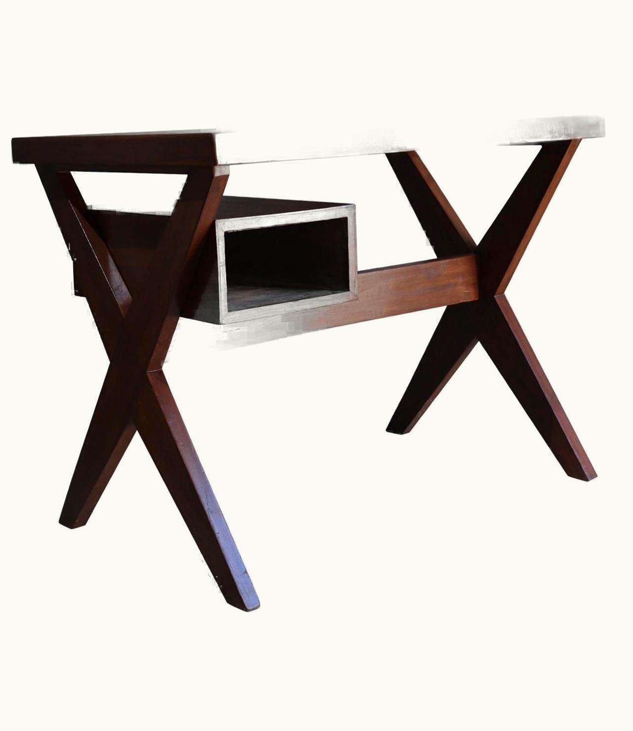 Pierre Jeanneret Pierre Jeanneret X Leg Desk By Pierre Jeanneret