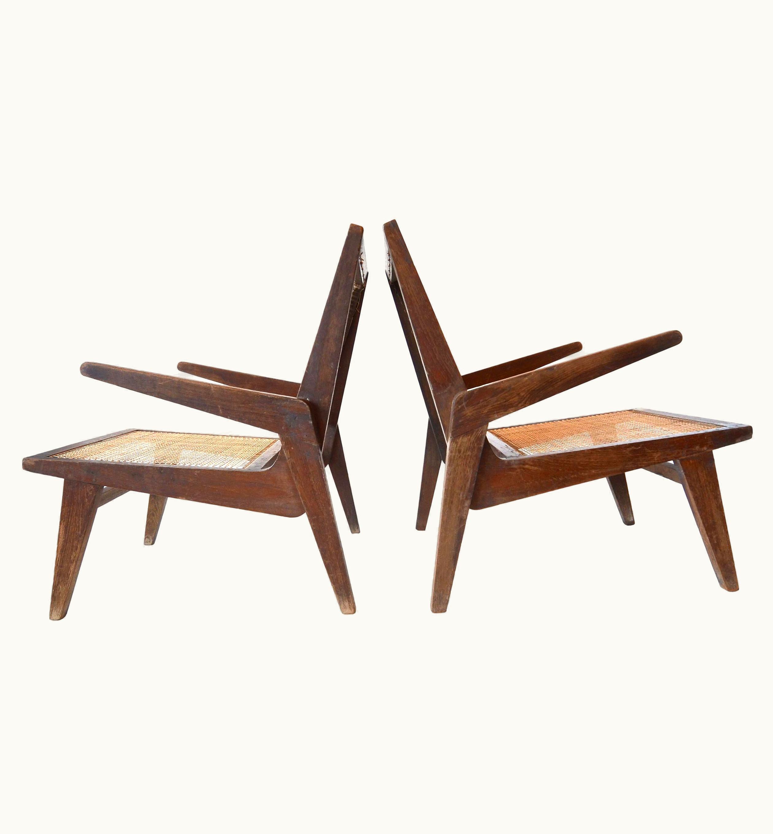 Pierre Jeanneret Pierre Jeanneret Stadium Lounge Chairs