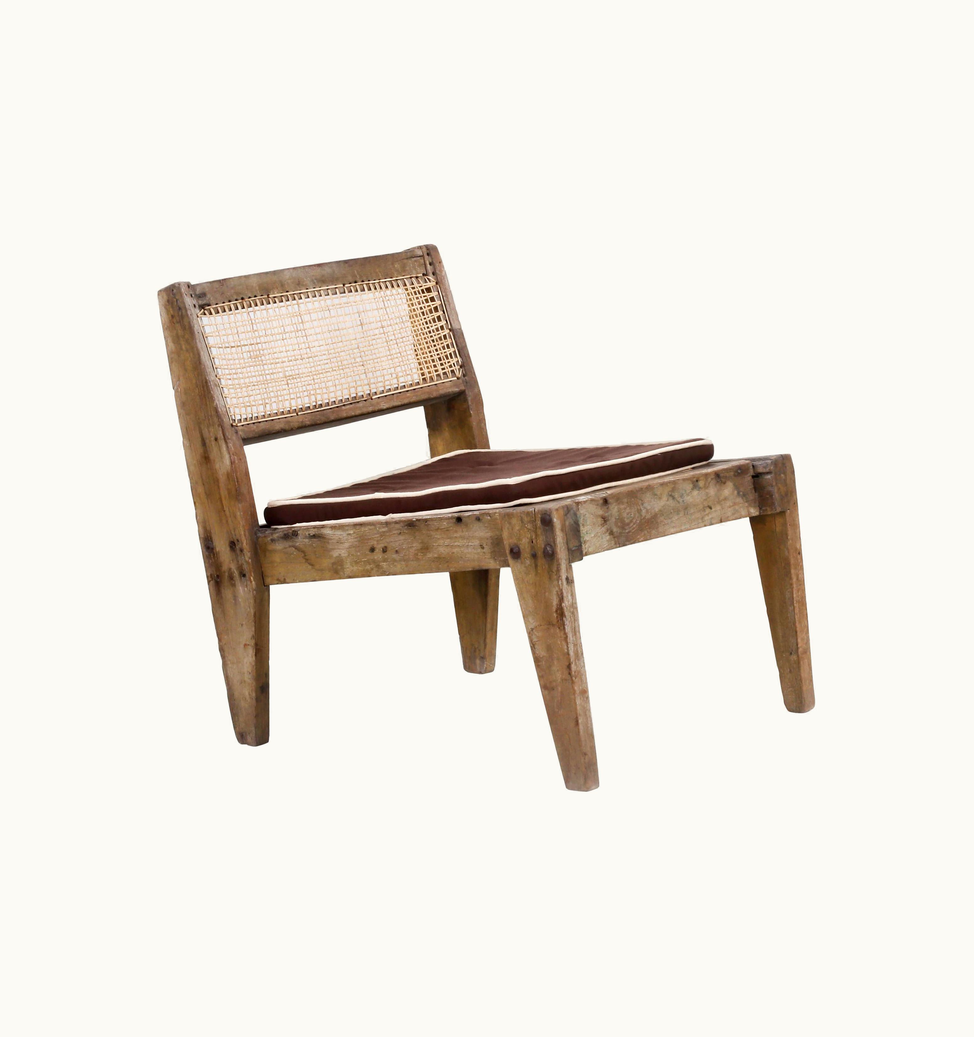 Pierre Jeanneret Pierre Jeanneret PJ-SI-10-A Fireside Chair / Authentic Mid-Century Modern
