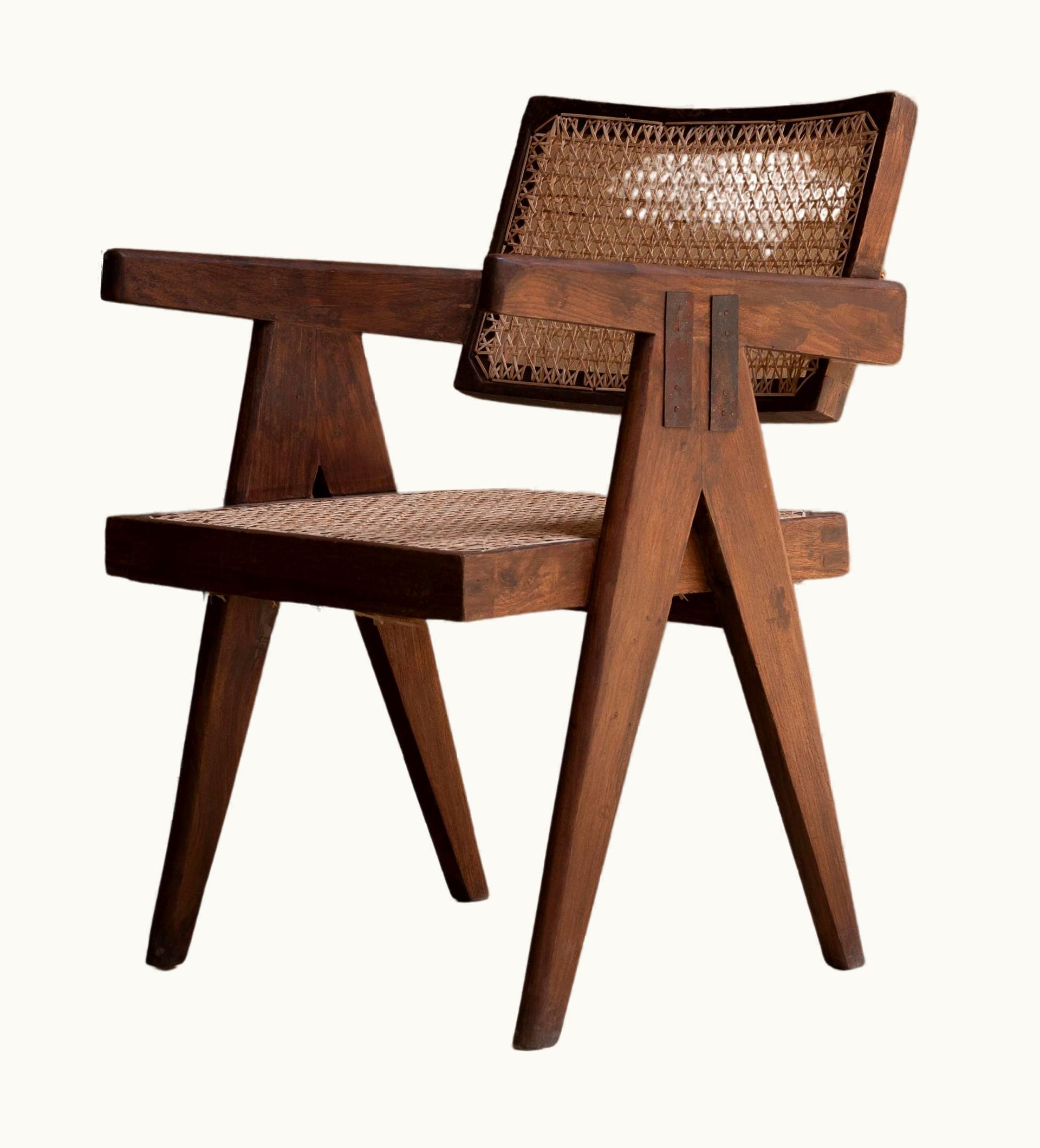 Pierre Jeanneret Pierre Jeanneret Office Chair, Circa 1955-56, Punjab University, Chandigarh