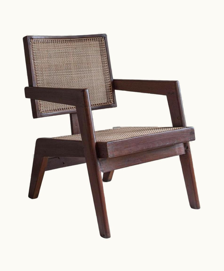 Pierre Jeanneret Pierre Jeanneret - Authentic PJ-SI-62-A Armchair For Chandigarh, 1950s