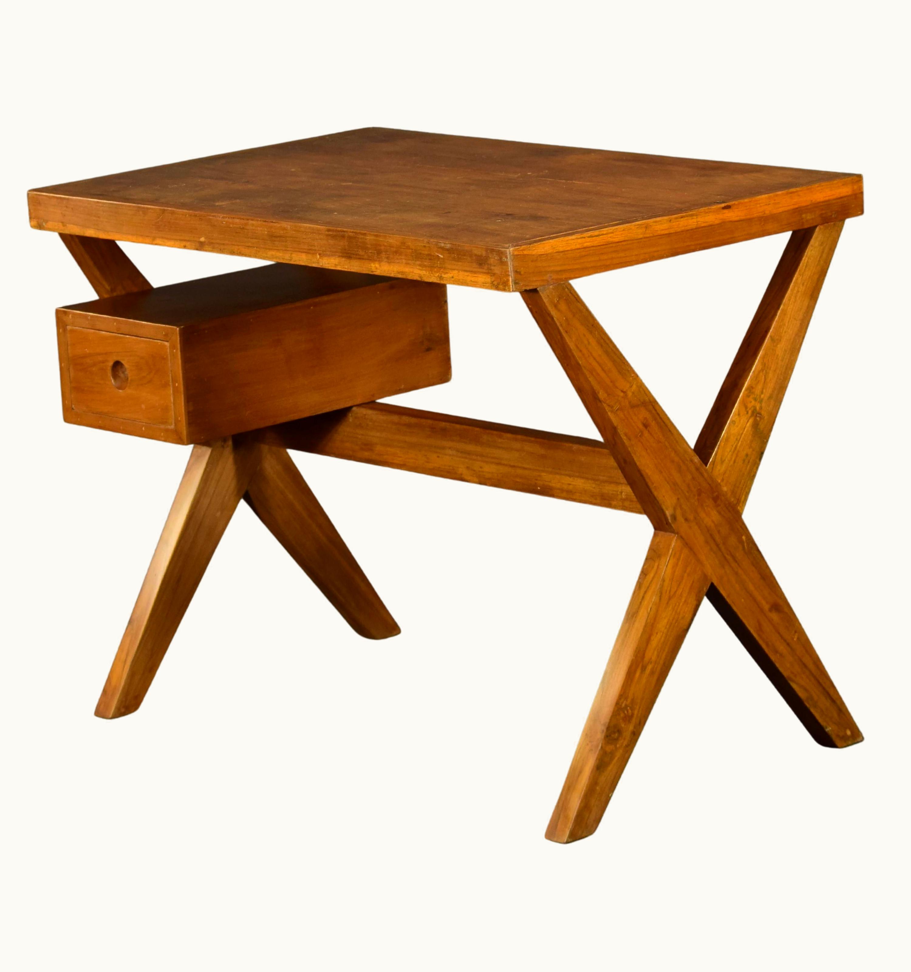 Pierre Jeanneret Pierre Jeanneret PJ-TA-12-A Secretary Desk / Authentic Mid-Century Modern