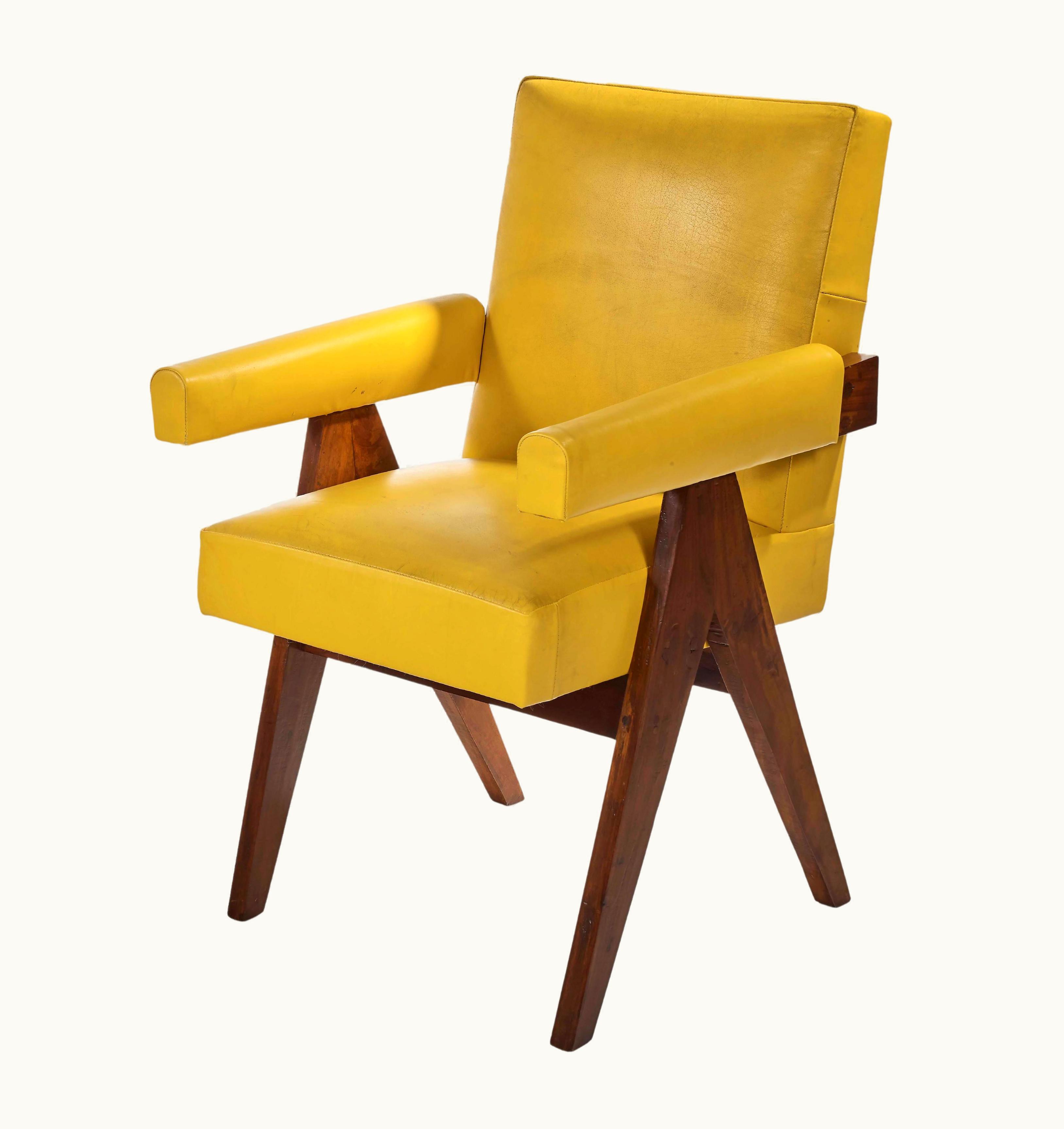 Pierre Jeanneret Pierre Jeanneret, PJ-SI-30-C, Committee Armchair, Chandigarh, Circa 1955 UZ0187116