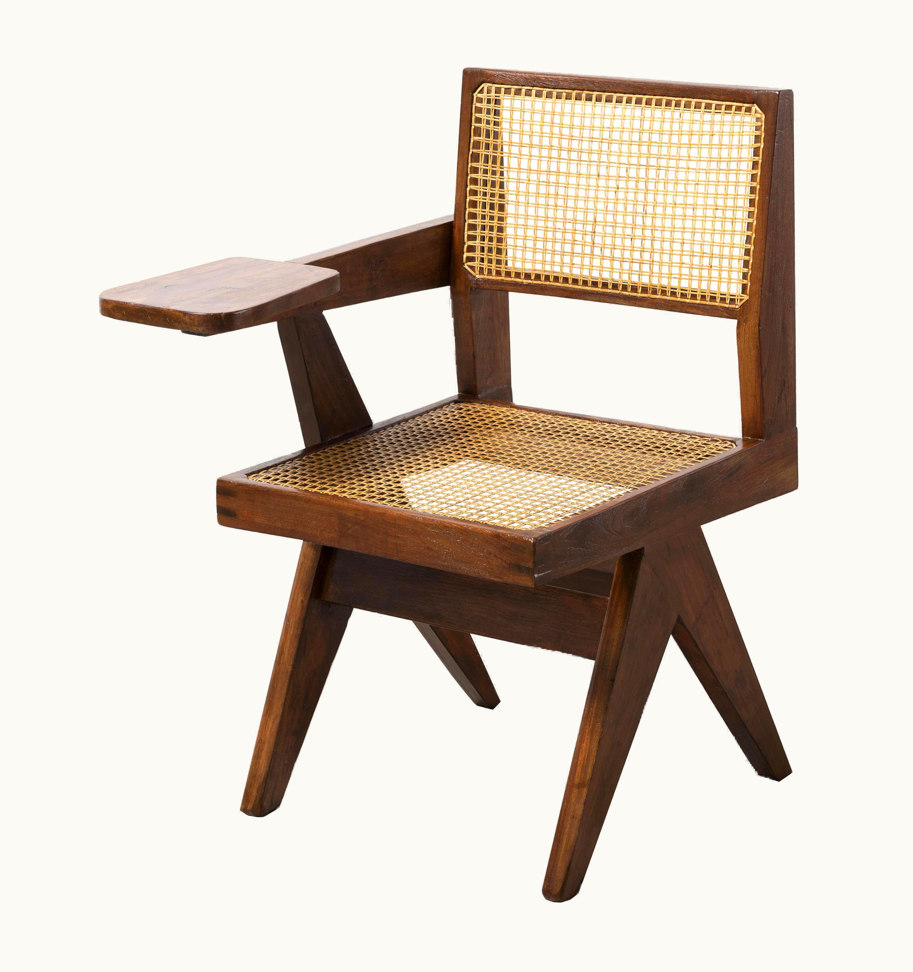 Pierre Jeanneret Pierre Jeanneret, Writing Chair, Circa 1960