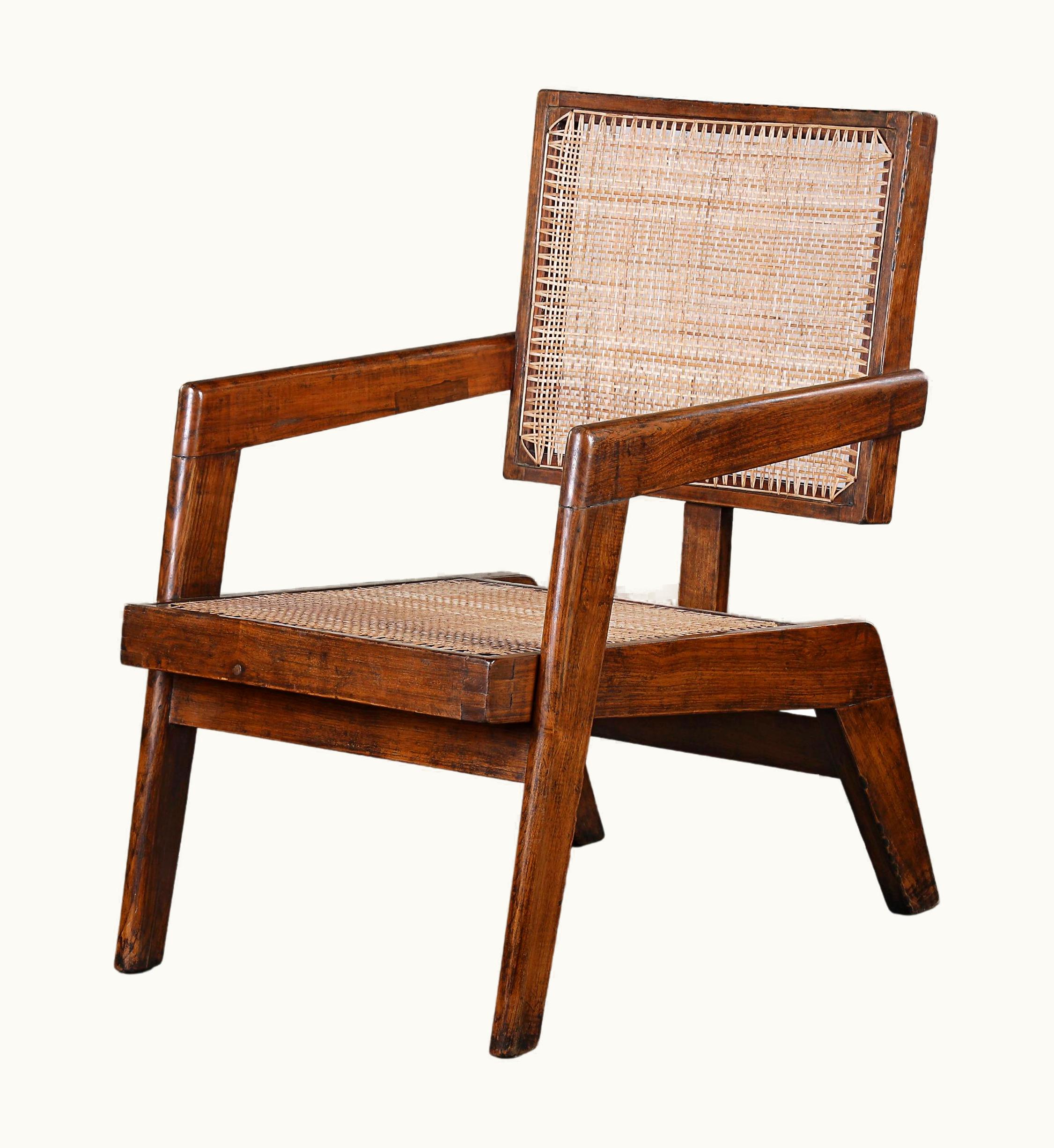 Pierre Jeanneret Pierre Jeanneret PJ-SI-62-A Armchair / Authentic Mid-Century Modern