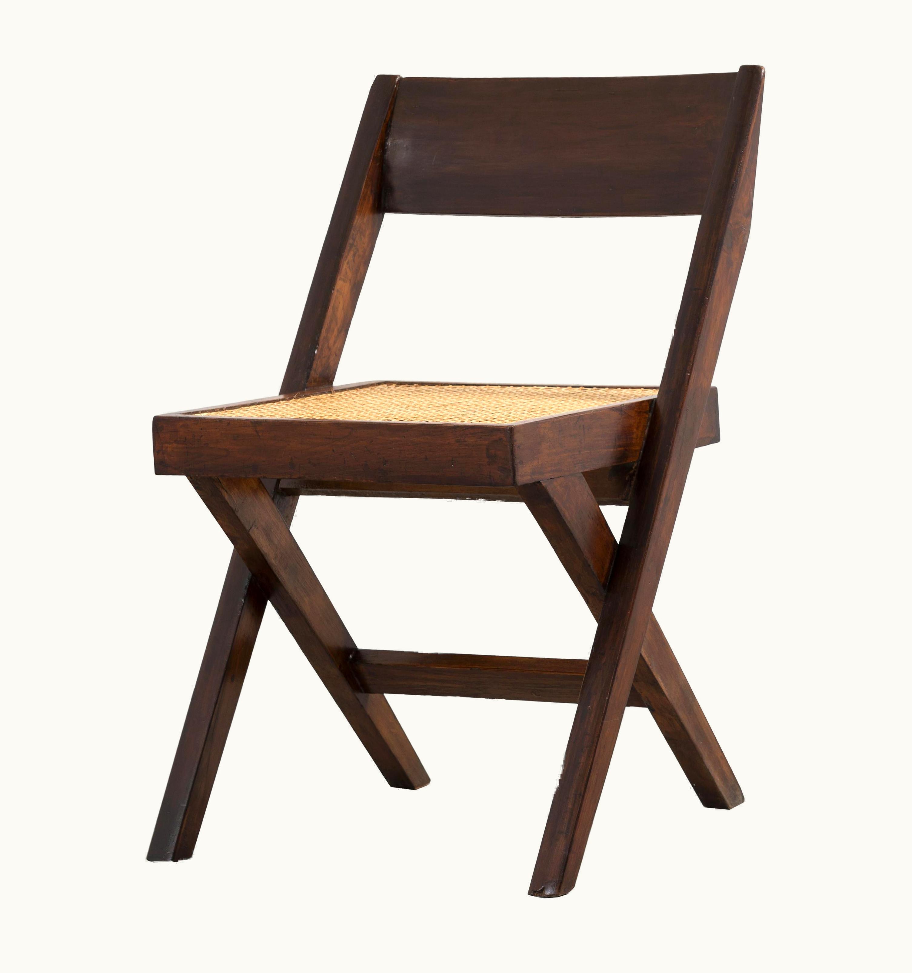 Pierre Jeanneret Pierre Jeanneret, Library Chair, Circa 1959-1960