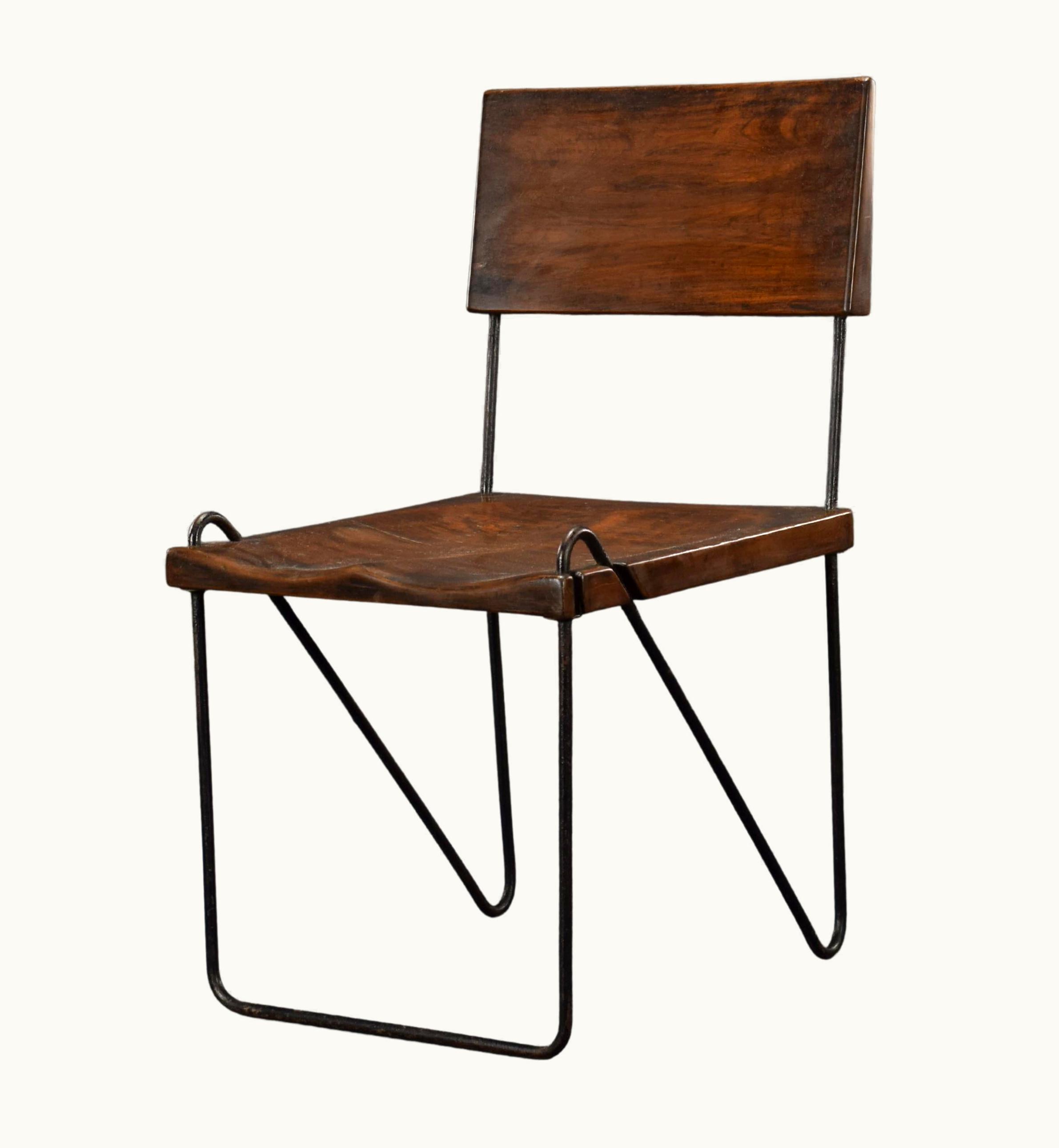 Pierre Jeanneret Pierre Jeanneret PJ-SI-06-A Armless Chair / Mid-Century Modern Chandigarh
