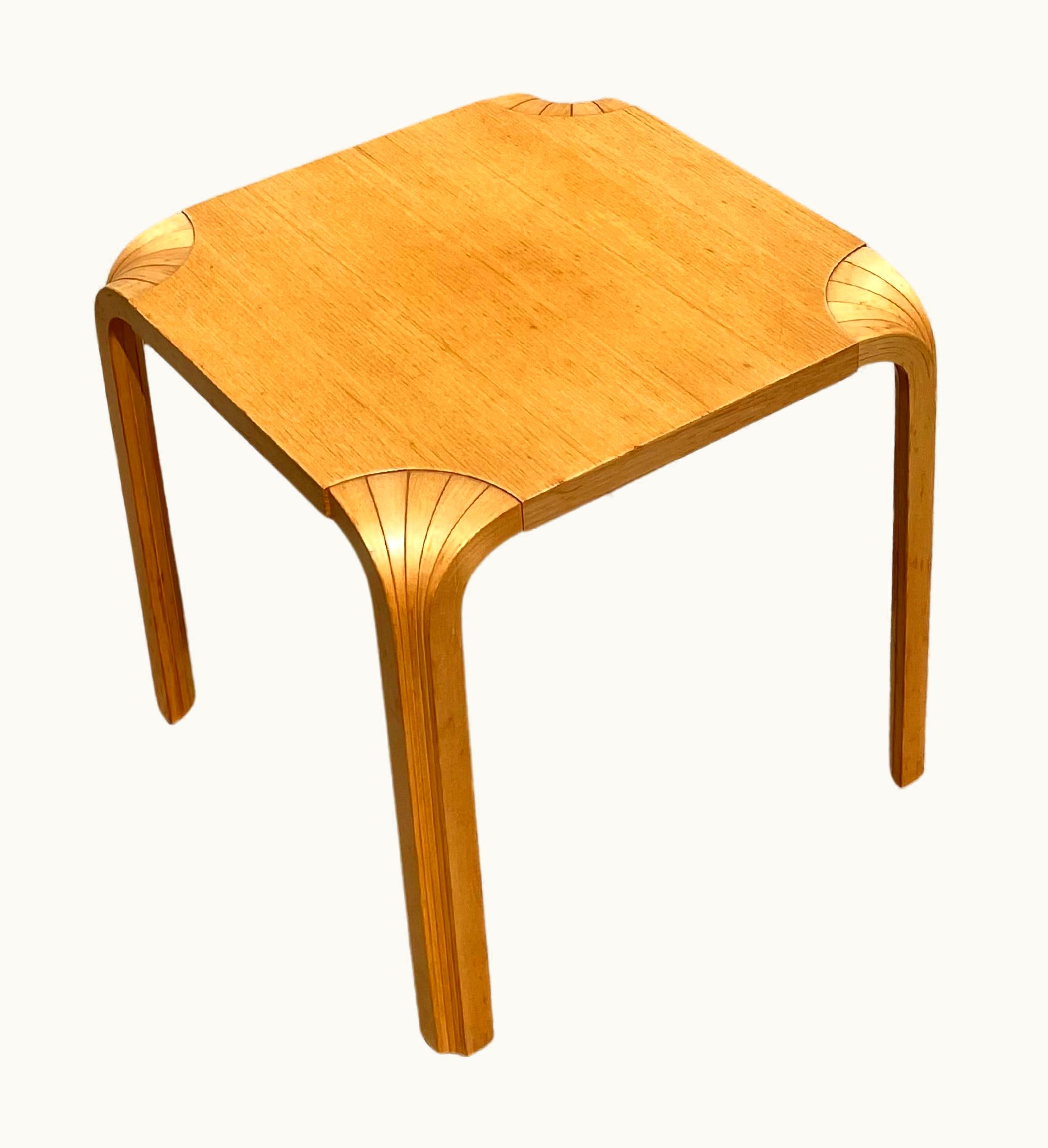 Alvar Aalto Alvar Aalto Stool X601 For Artek By Alvar Aalto