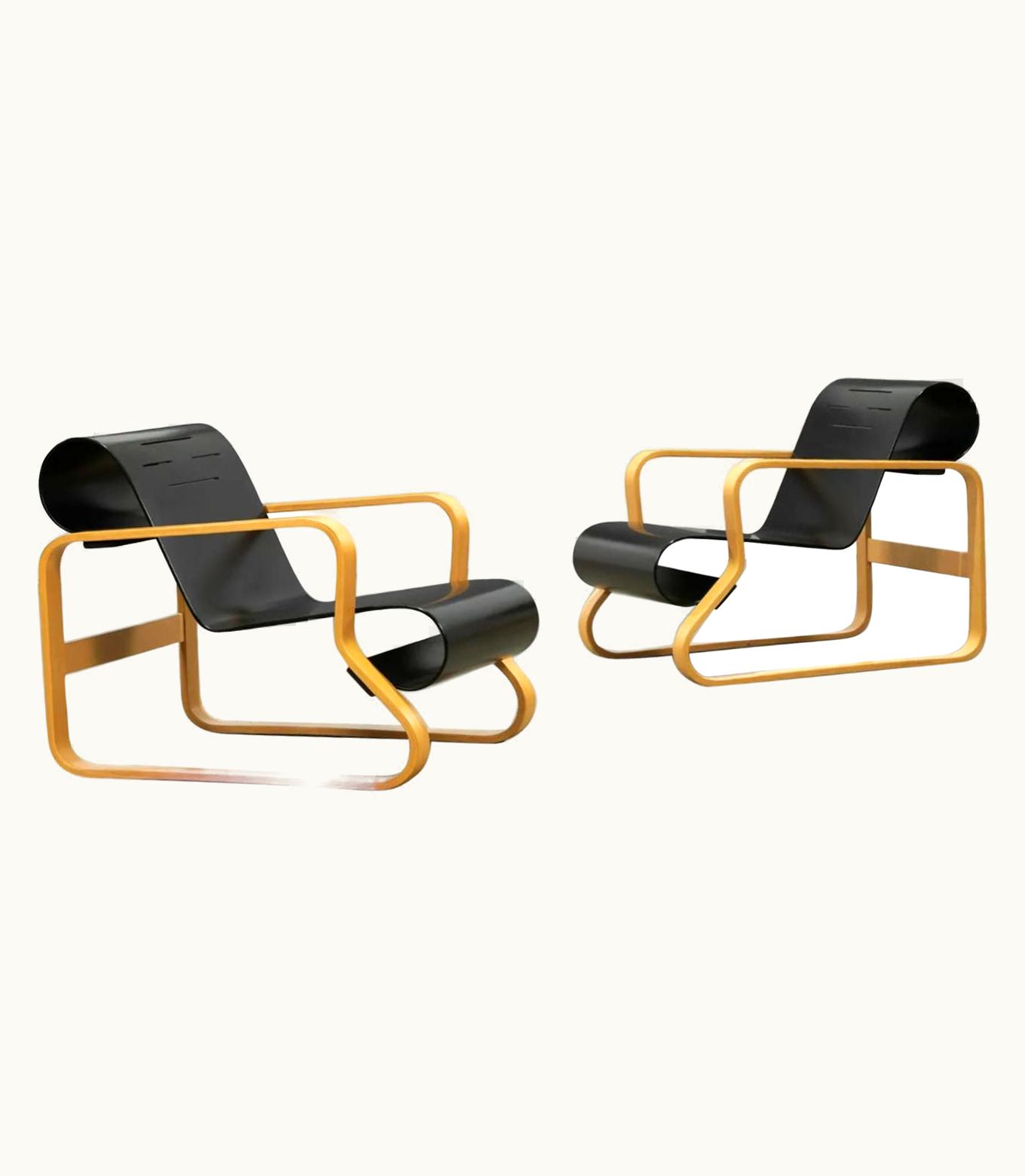 Alvar Aalto Alvar Aalto Pair Alvar Aalto Paimio 41 Armchairs Chairs