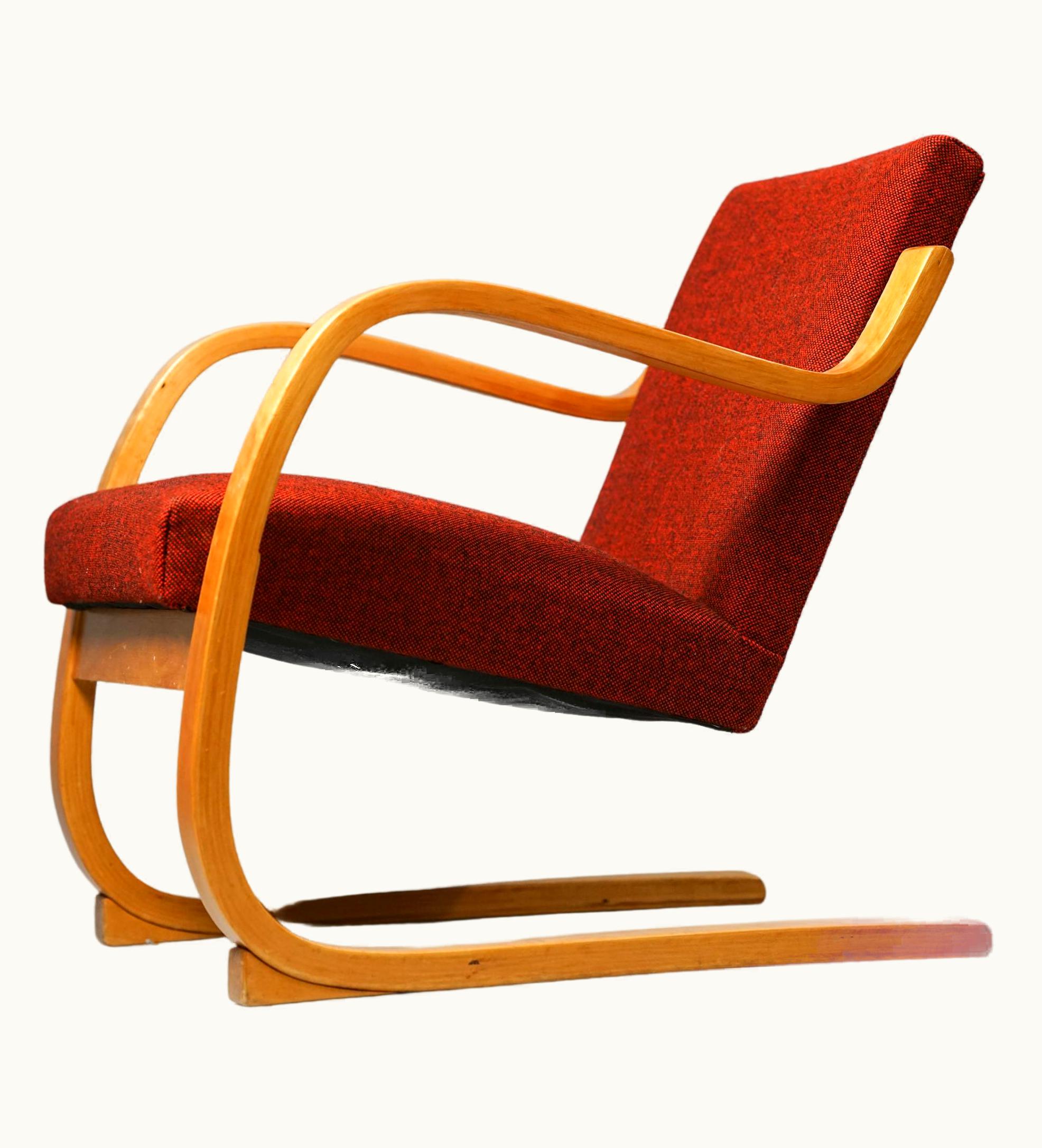 Alvar Aalto Alvar Aalto Rare Version Of 402 Armchair By Alvar Aalto For Artek, 1950s