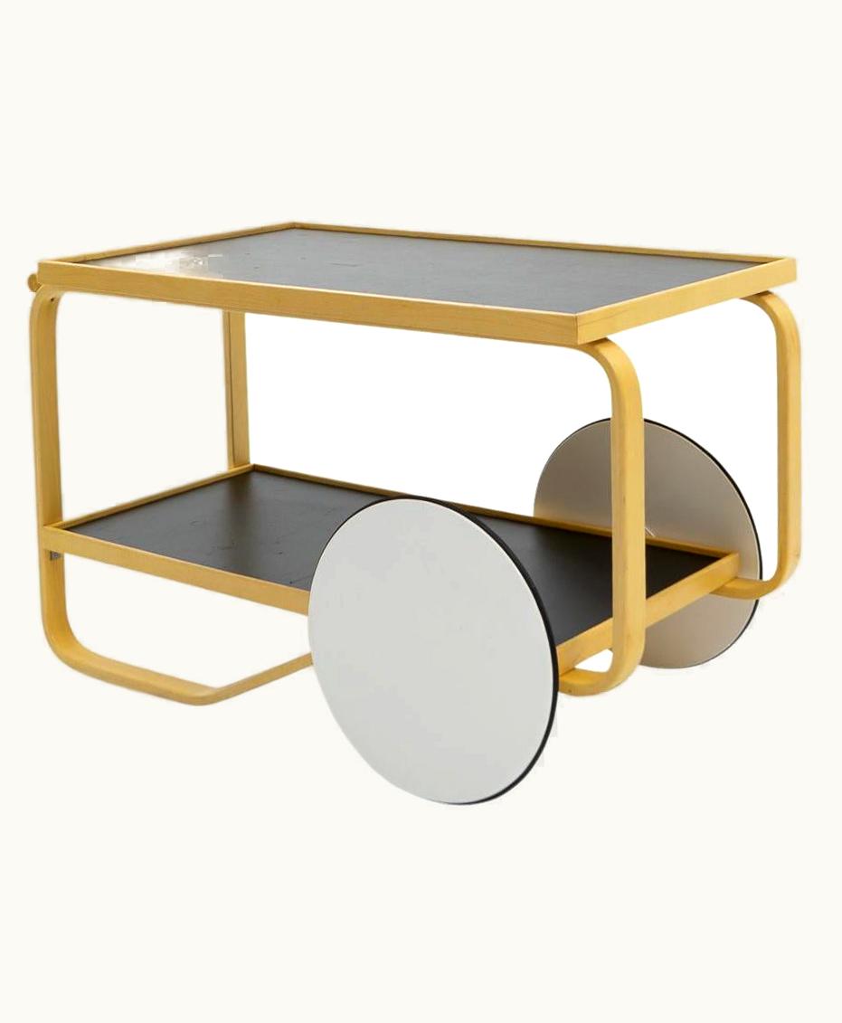 Alvar Aalto Alvar Aalto Design Classic: Alvar Aalto Serving Trolley 901, Artek Finland