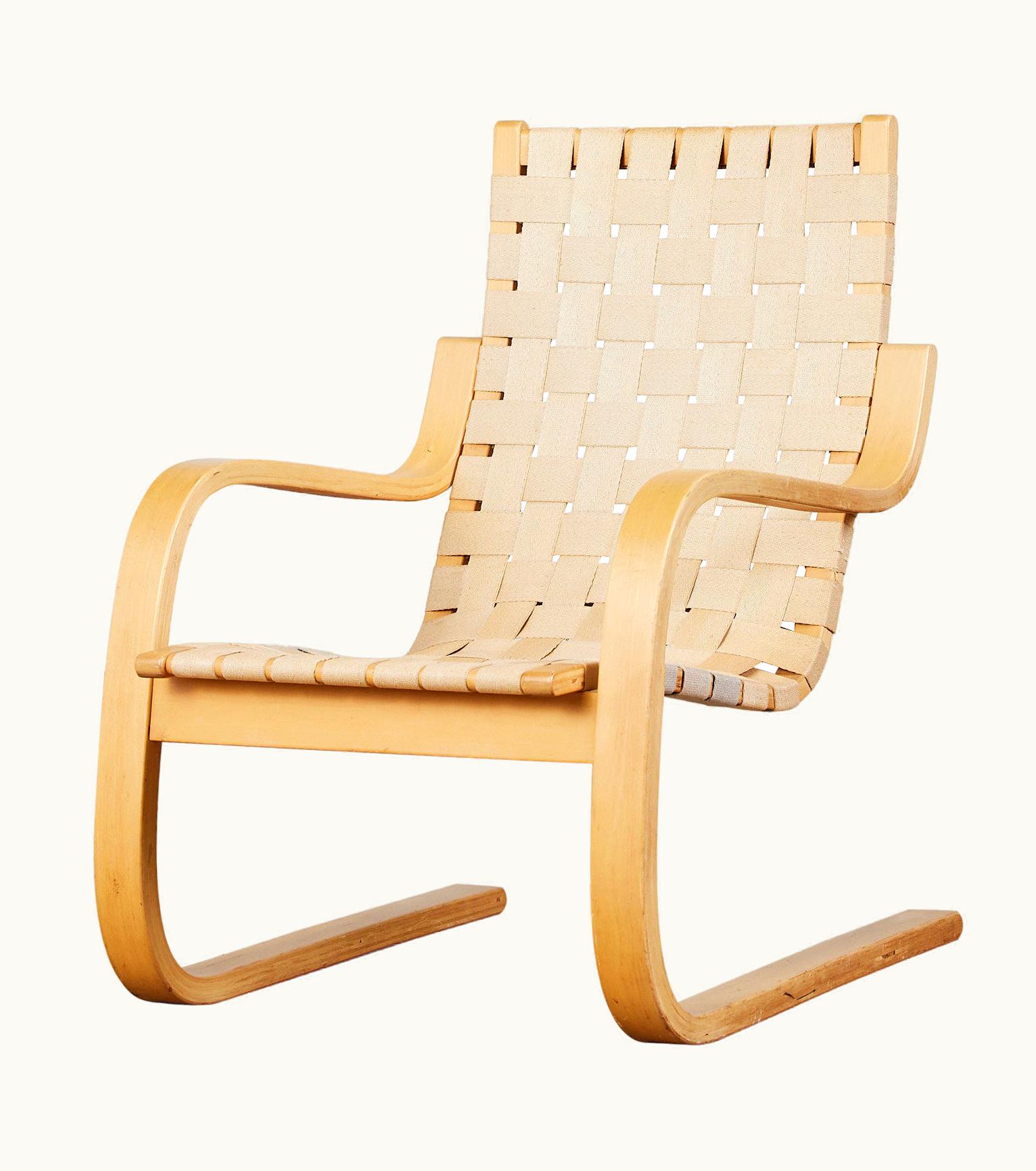 Alvar Aalto Alvar Aalto Cantilevered Lounge Chair For Artek