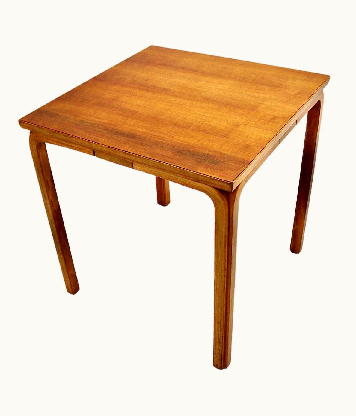 Alvar Aalto Alvar Aalto Scandinavian Modern Vintage Y Legs Dining Table Side Table C 1946