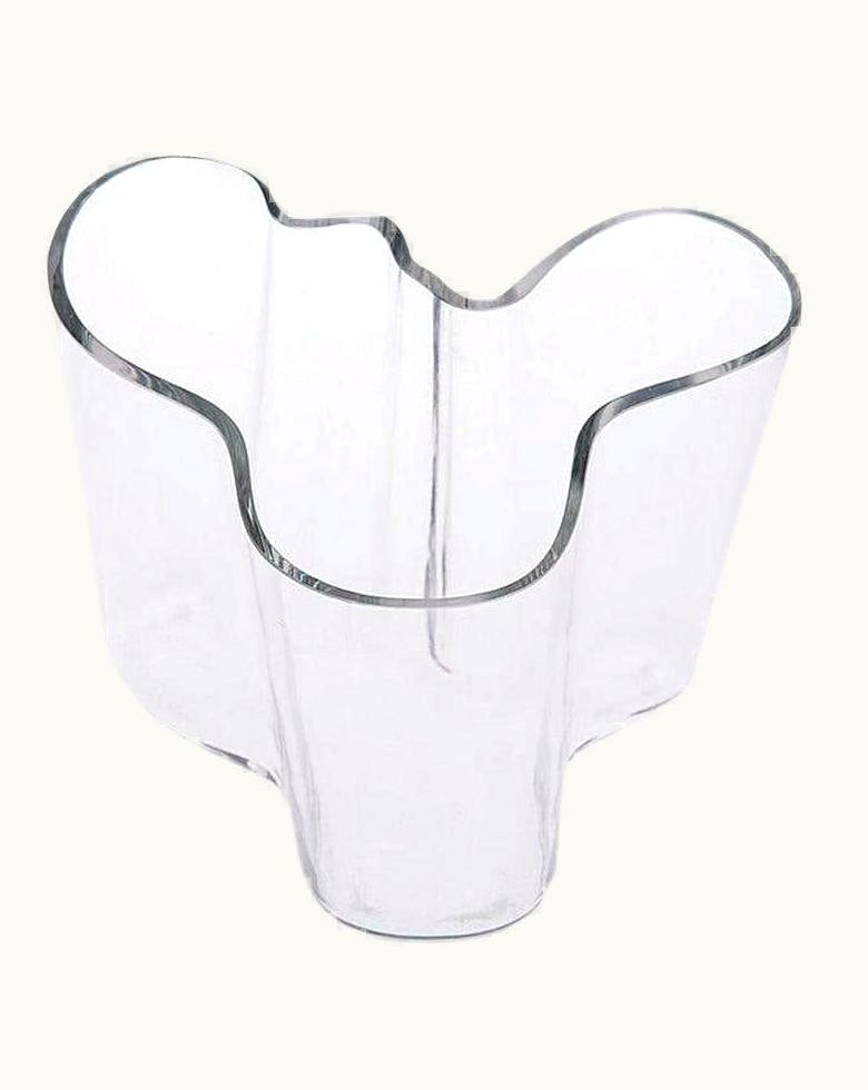 Alvar Aalto Alvar Aalto Organic Glass Vase Model Savoy, Circa 1960