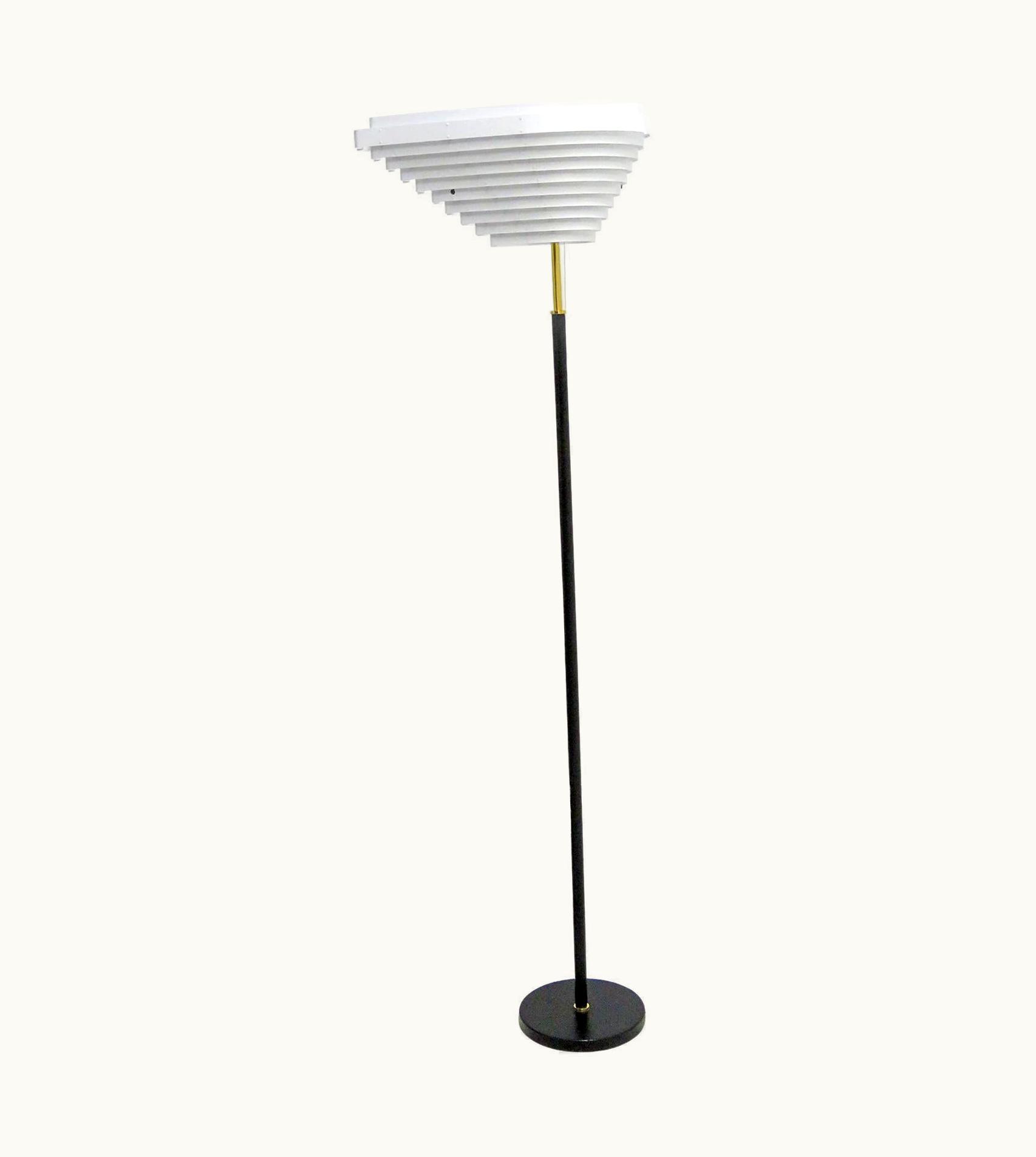 Alvar Aalto Alvar Aalto Model A805 'Angel Wing' Floor Lamp