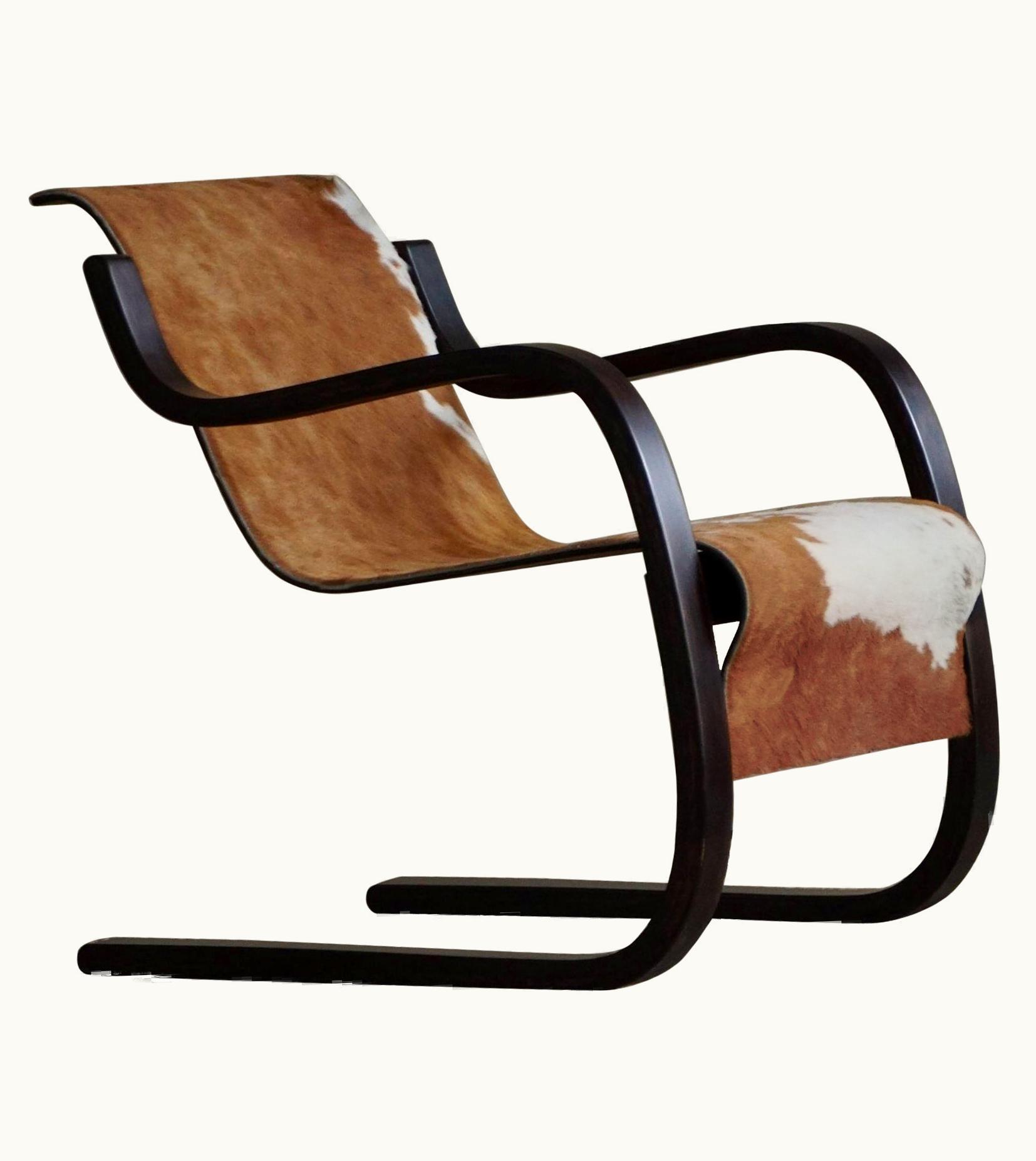 Alvar Aalto Alvar Aalto Vintage Cantilever Lounge Chair By Alvar Aalto, Model 31, Finland, Designed 30s