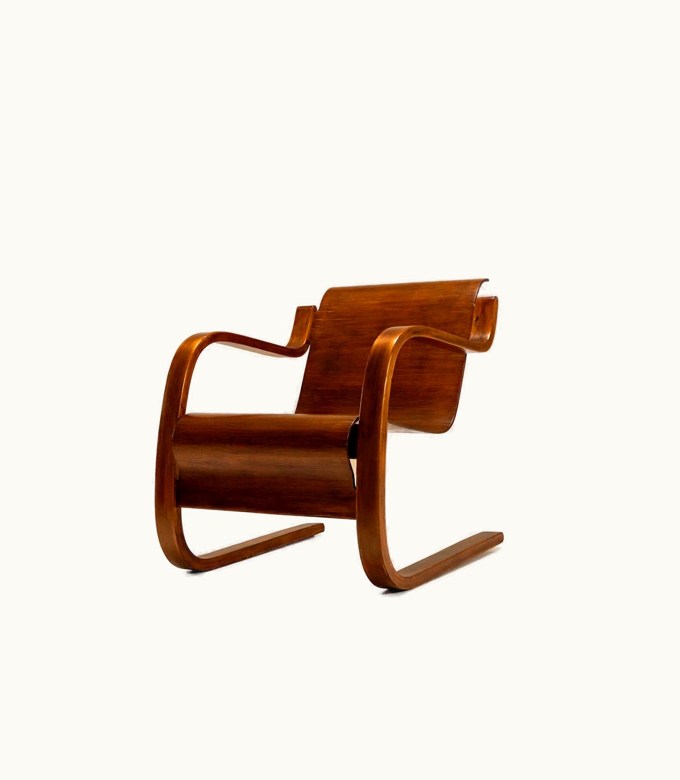 Alvar Aalto Alvar Aalto Lounge Chair In Birch Plywood Model 31/41, 1935 Finland