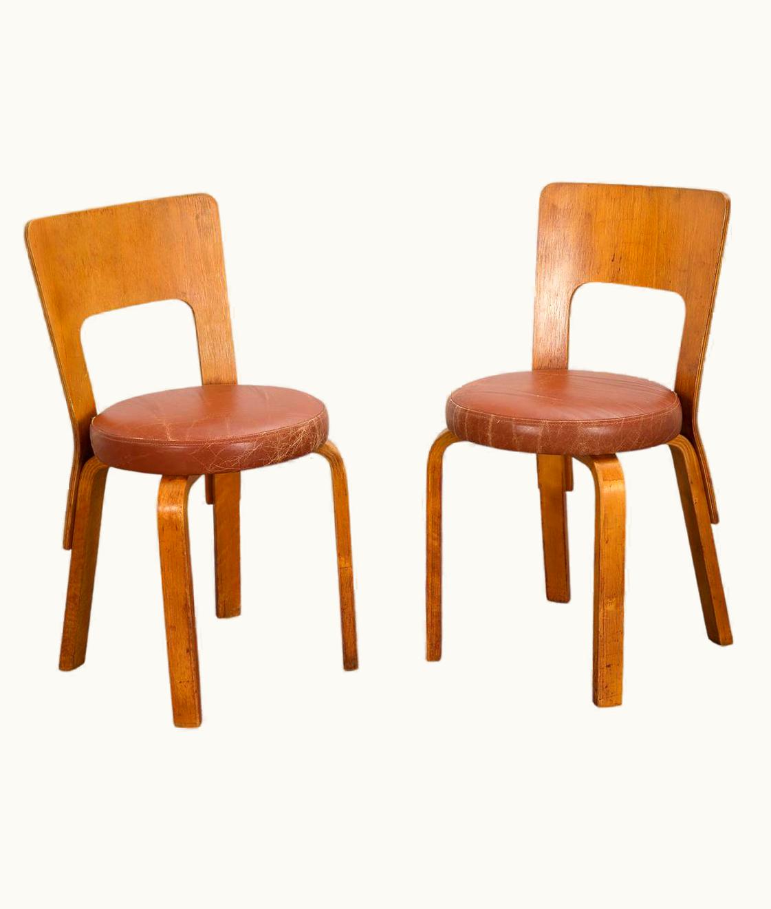 Alvar Aalto Alvar Aalto For Finmar Model 66 Chairs