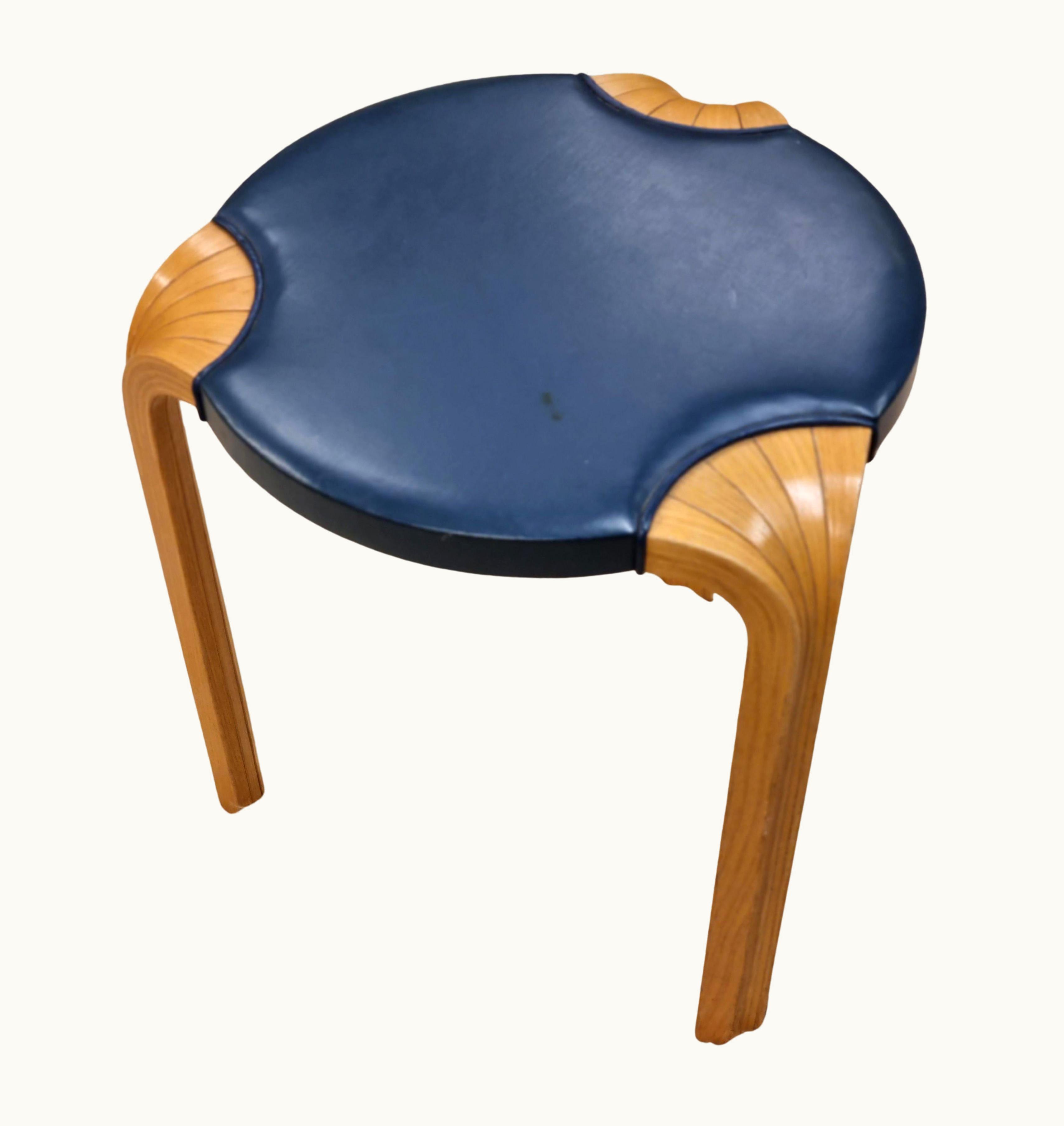 Alvar Aalto Alvar Aalto Stool X600 For Artek, 1960s UZ0187363