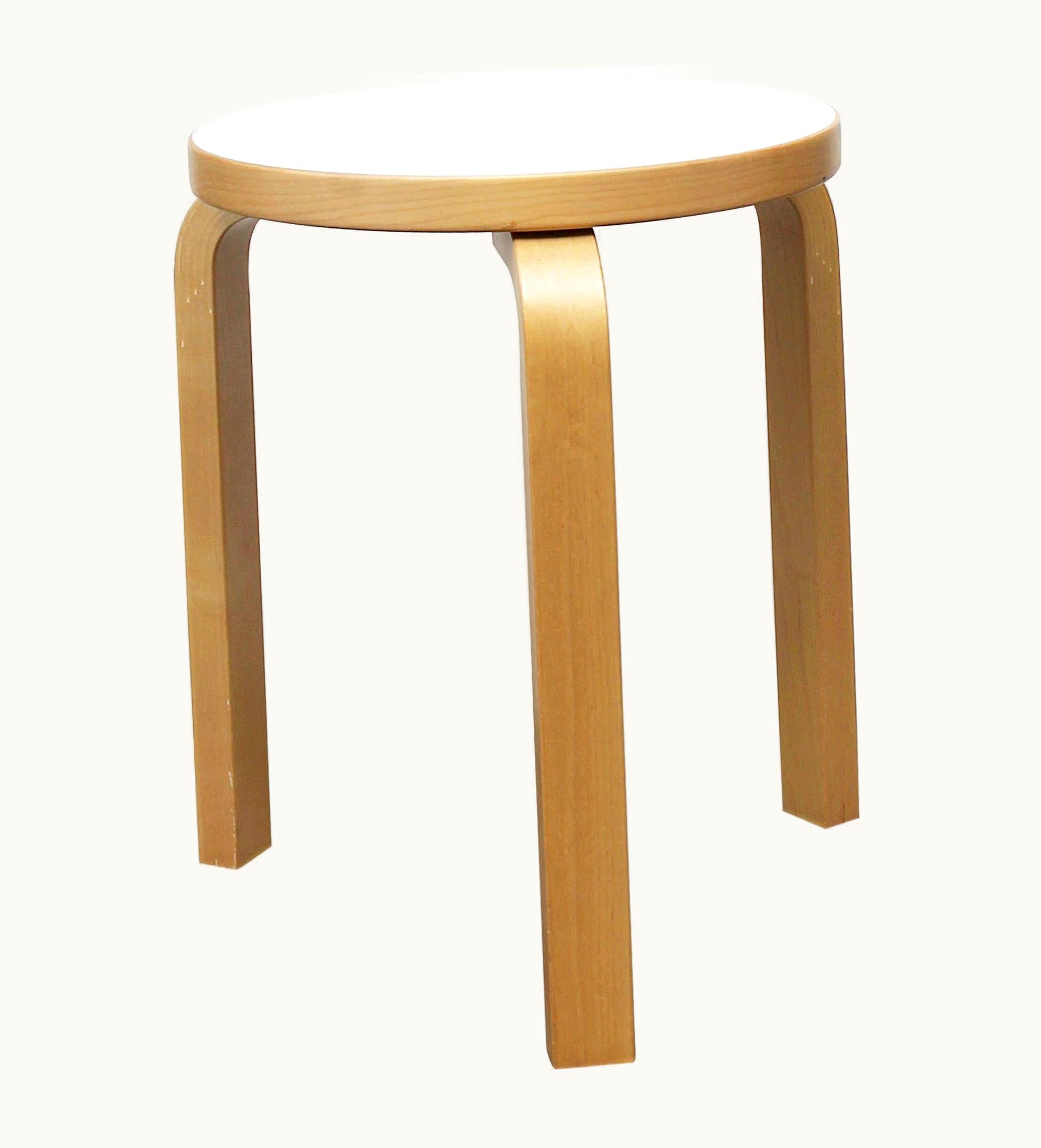 Alvar Aalto Alvar Aalto Stool By Alvar Aalto For Artek, 2007