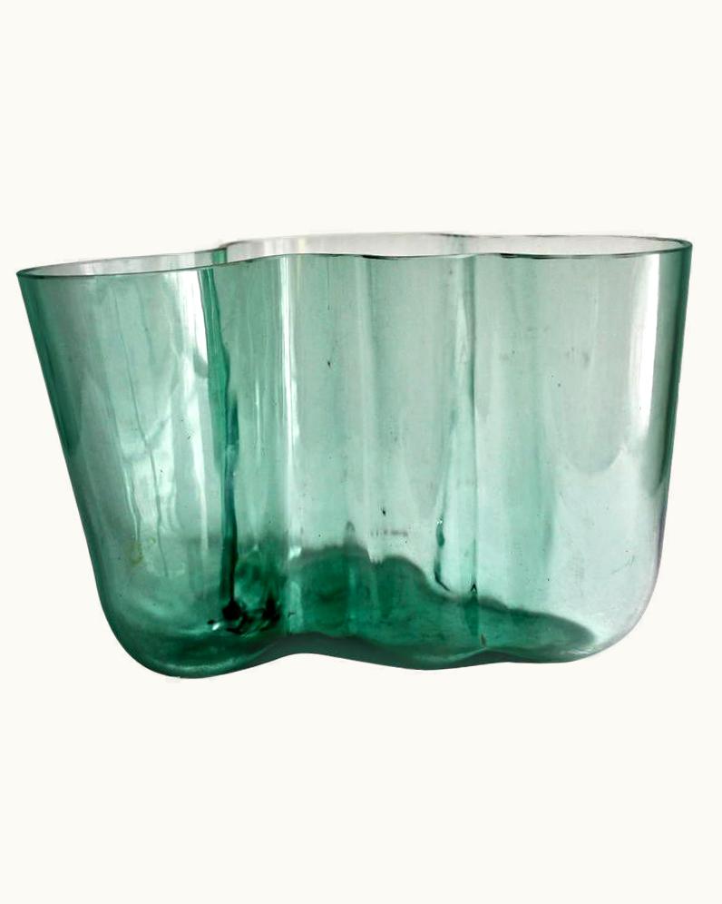 Alvar Aalto Alvar Aalto Rare Early Alvar Aalto Savoy 9750 Vase