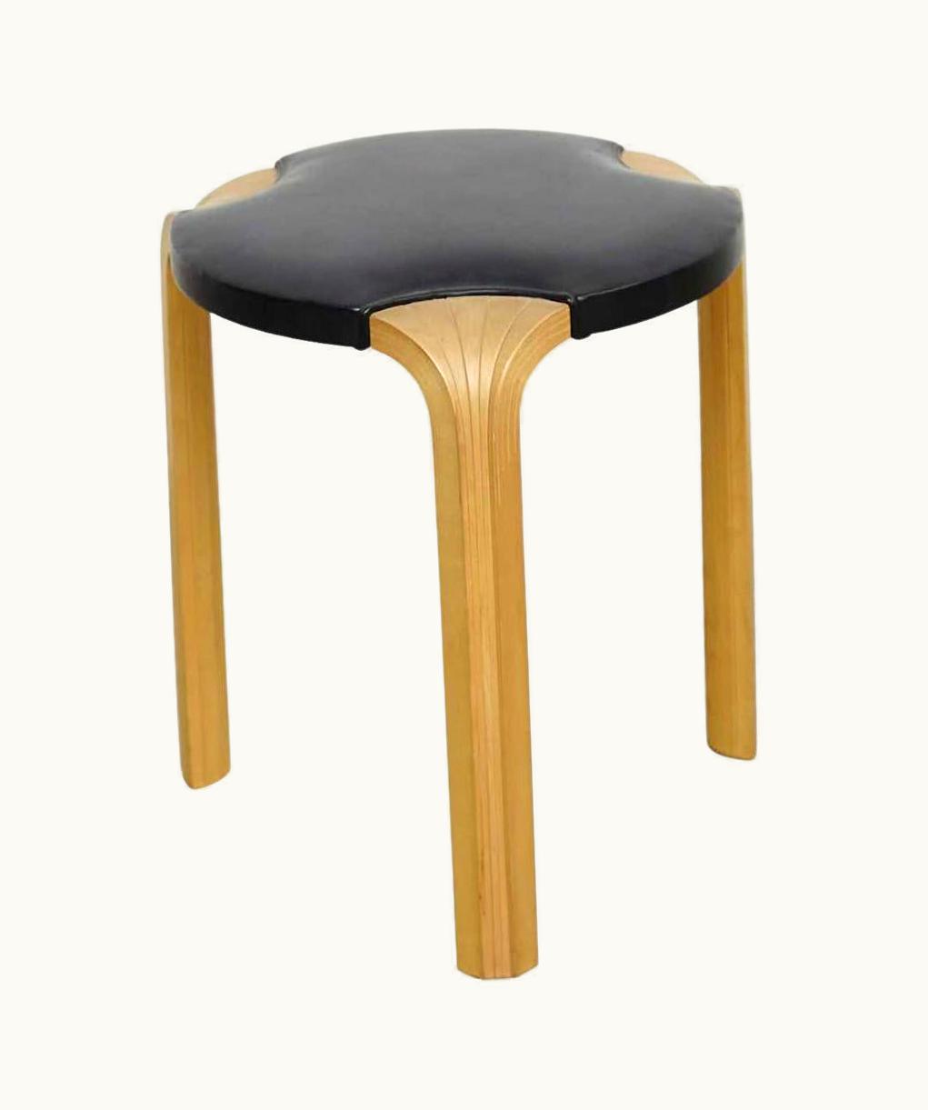 Alvar Aalto Alvar Aalto X602 Stool For Artek, Circa 1950