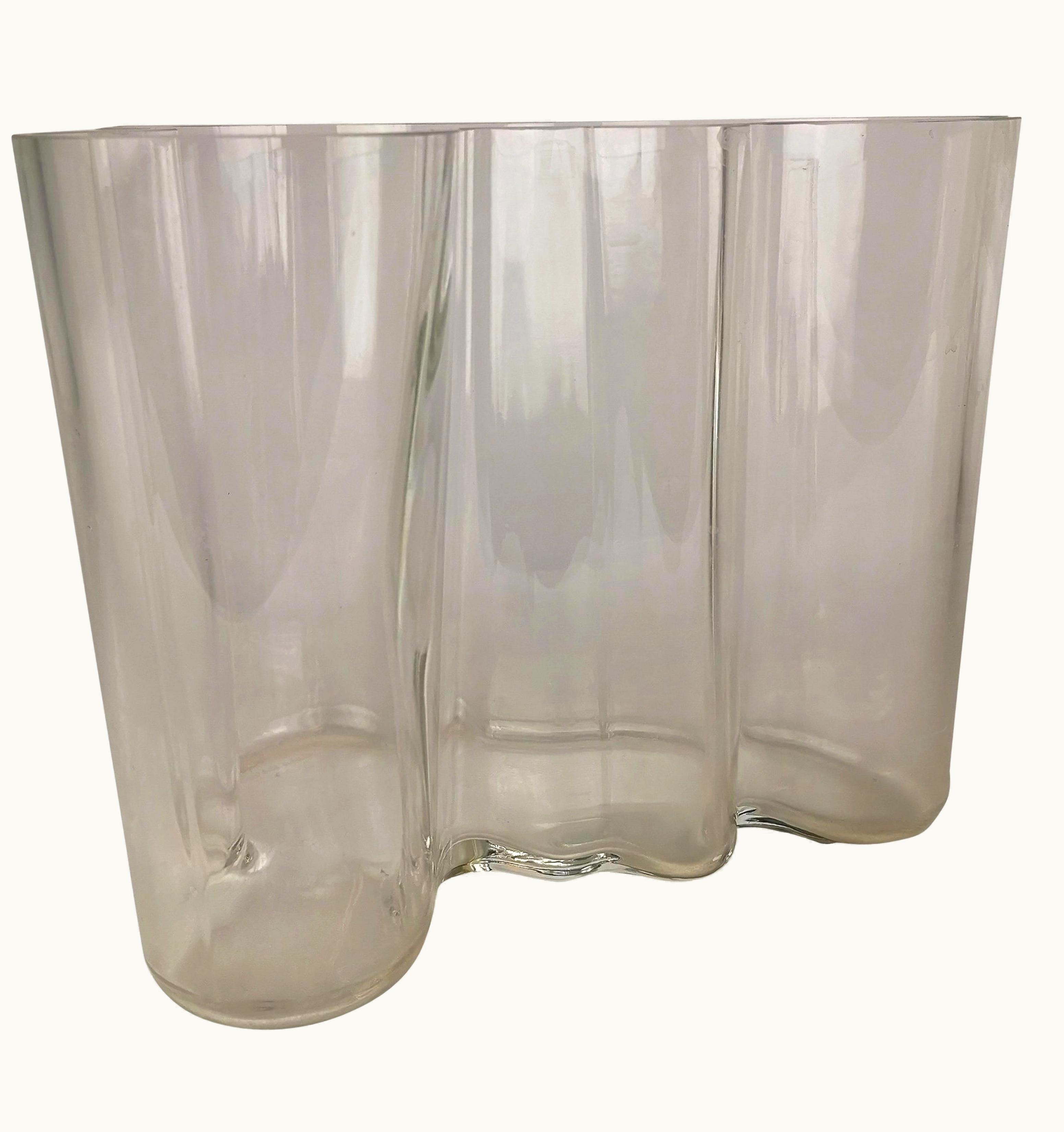 Alvar Aalto Alvar Aalto Glass Bowl Savoy, Circa 1970