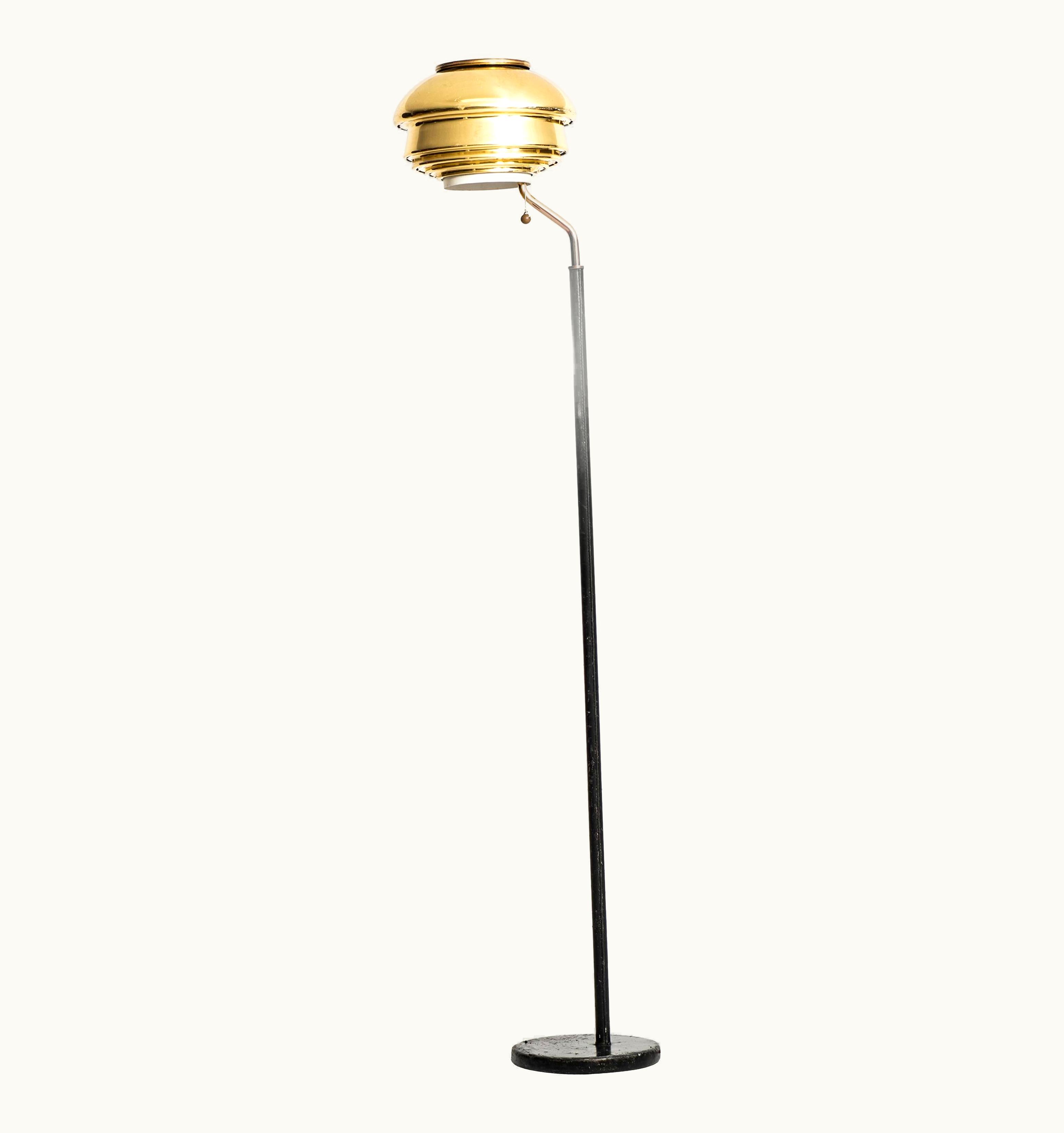 Alvar Aalto Alvar Aalto Early Floor Lamp Model A 808 By Valaistustyö In Finland
