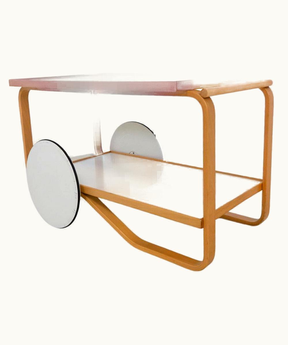 Alvar Aalto Alvar Aalto Mid-Century Modern Trolley 901 By Alvar Aalto, 1950s
