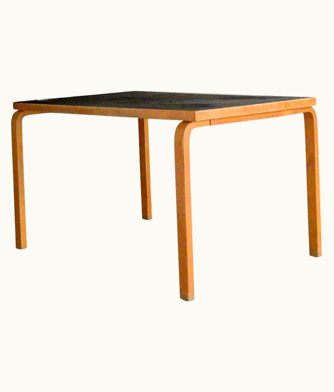 Alvar Aalto Alvar Aalto L-Leg Rectangular Dining Table In Birch, 1950s