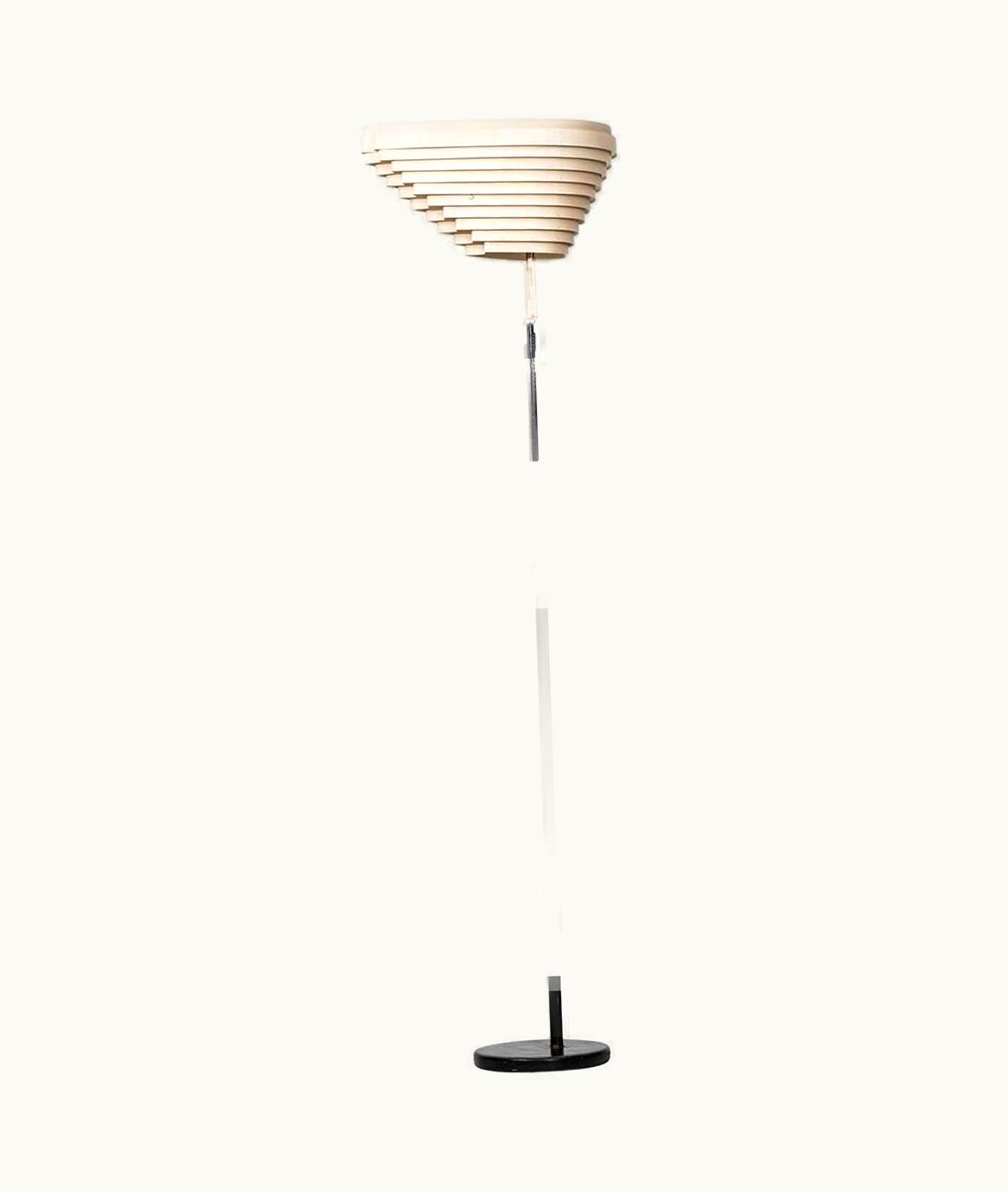 Alvar Aalto Alvar Aalto Angel Wing Floor Lamp Model A805 By Valaistustyö In Finland UZ0187536