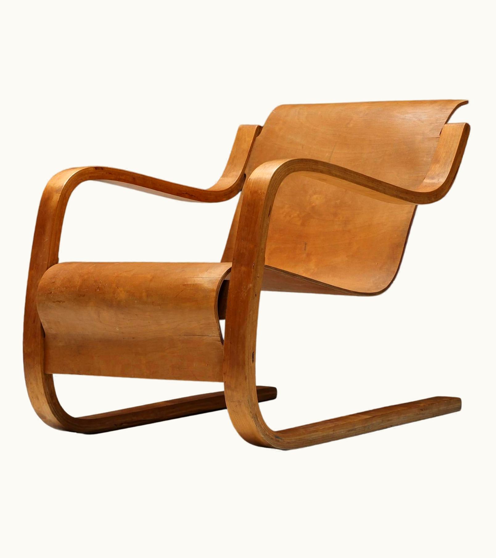 Alvar Aalto Alvar Aalto Cantilever Lounge Chair Nr. 31 By Alvar Aalto, Finland, 1930s